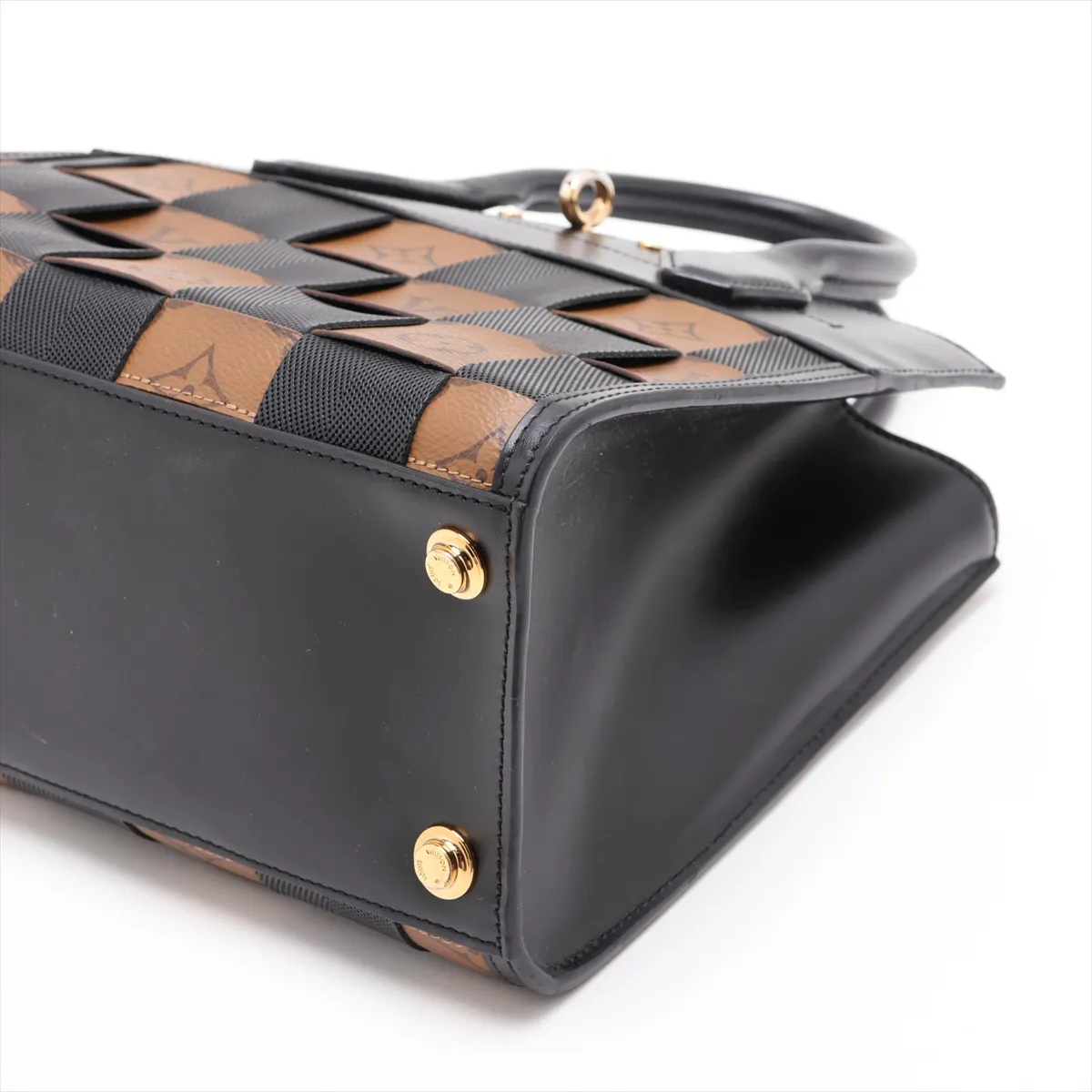 Monogram Reverse City Steamer PM M53252 FO4178 Black x Brown (RFID detected) — view 3
