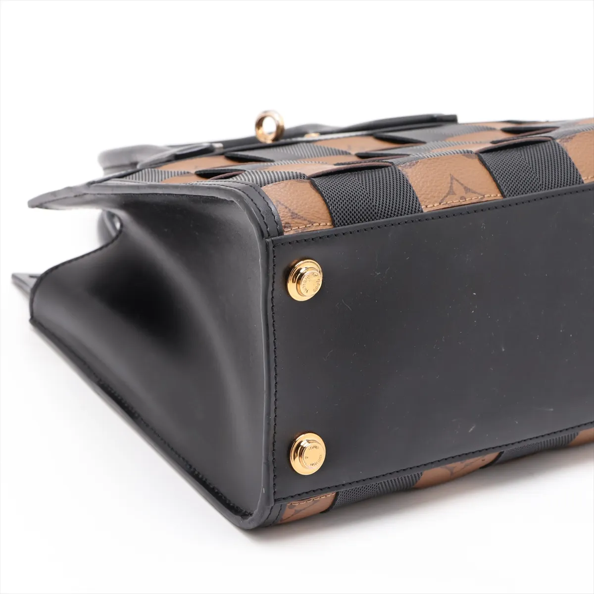 Monogram Reverse City Steamer PM M53252 FO4178 Black x Brown (RFID detected) — view 4