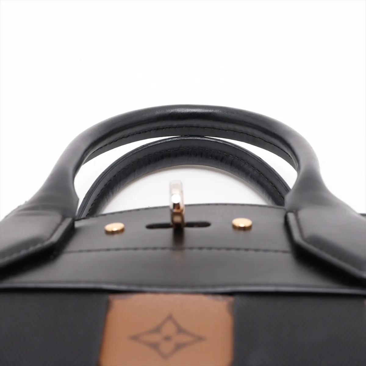 Monogram Reverse City Steamer PM M53252 FO4178 Black x Brown (RFID detected) — view 6