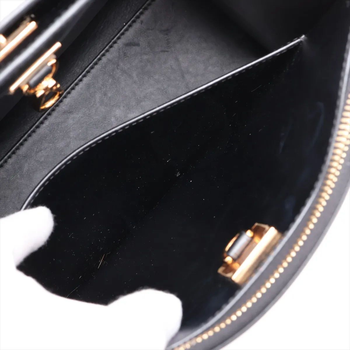 Monogram Reverse City Steamer PM M53252 FO4178 Black x Brown (RFID detected) — view 9