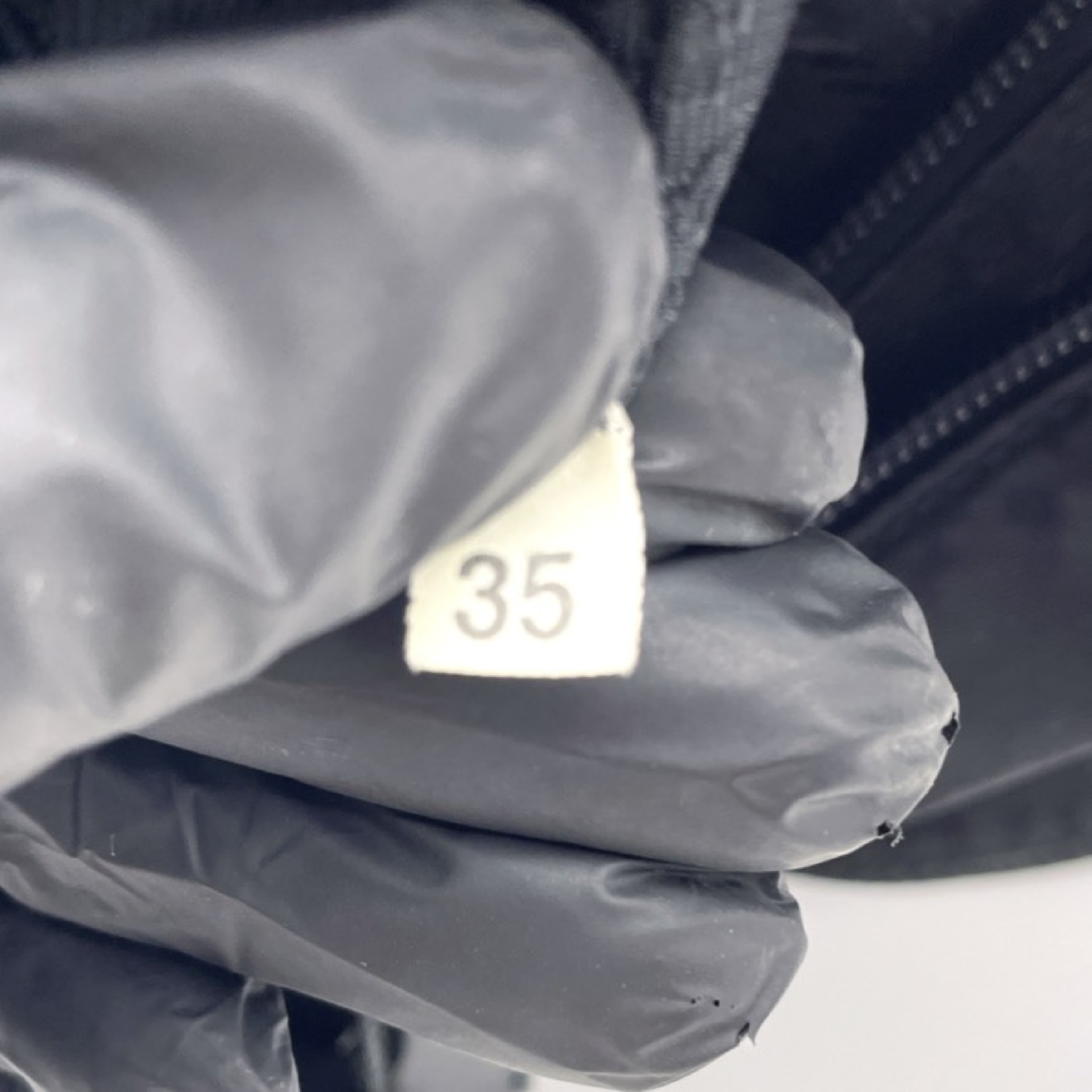 Nylon Triangle Logo Shoulder Bag — view 13