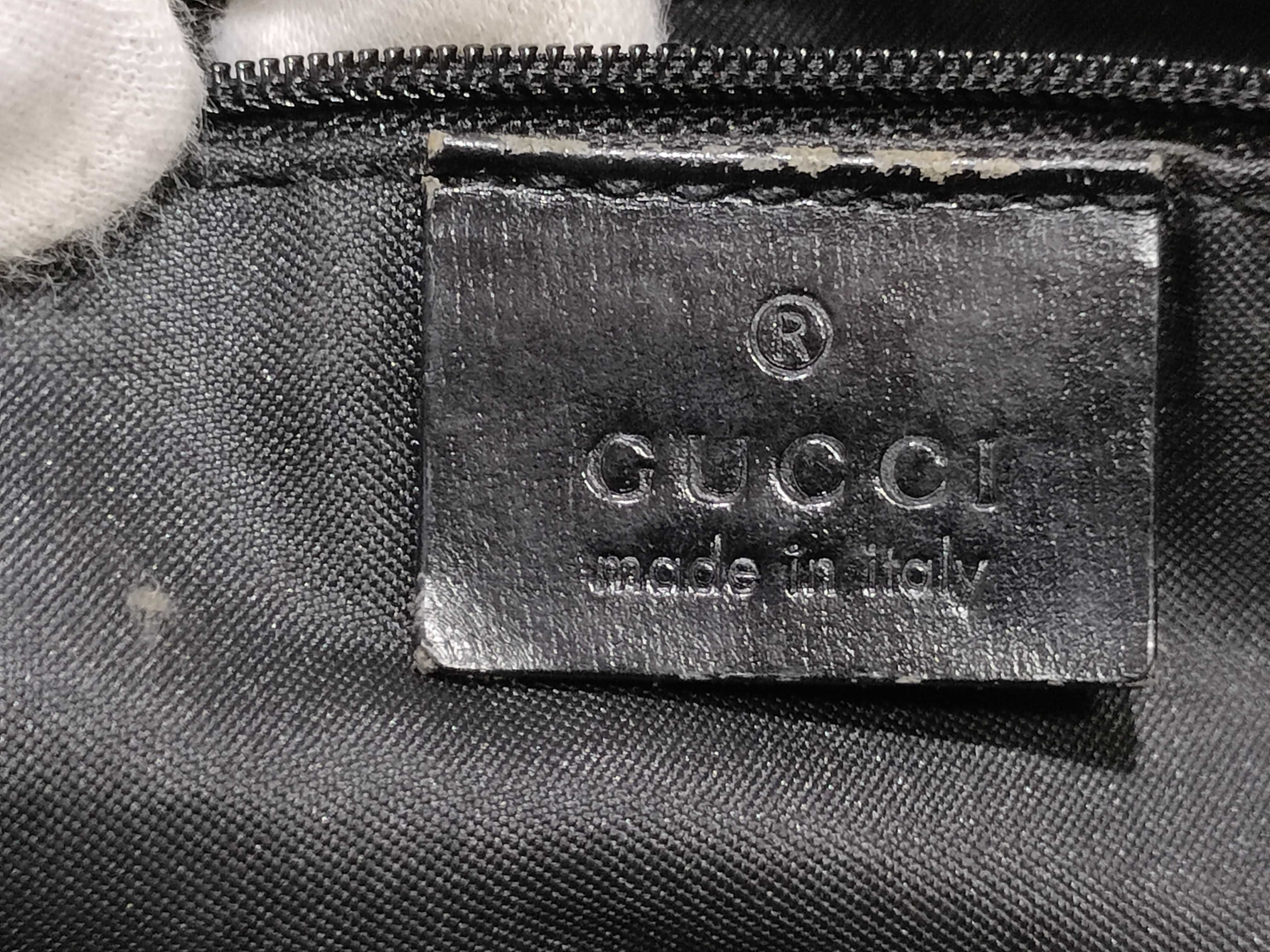 GG pattern suede one-shoulder bag (shoulder bag) — view 11