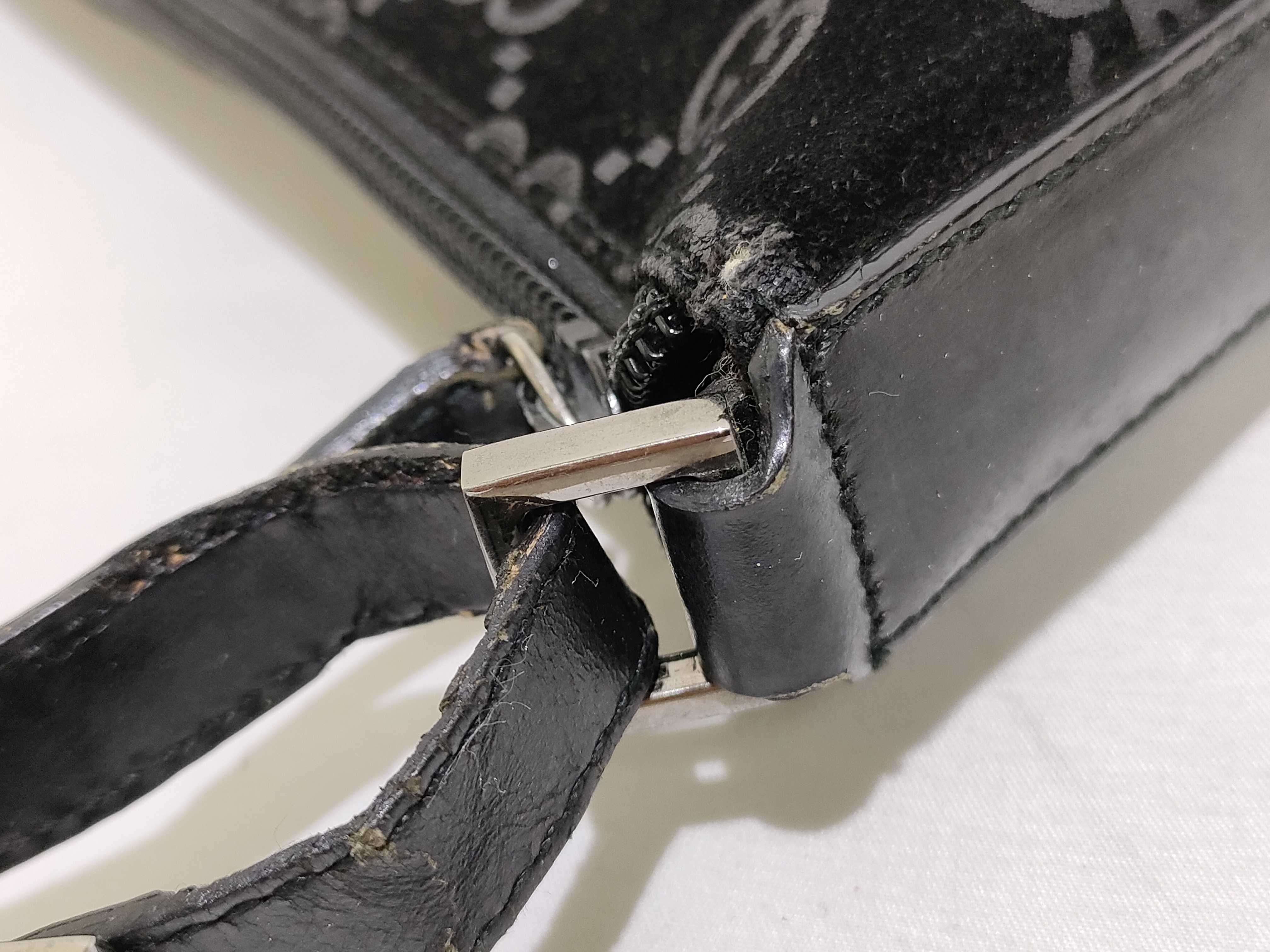 GG pattern suede one-shoulder bag (shoulder bag) — view 5