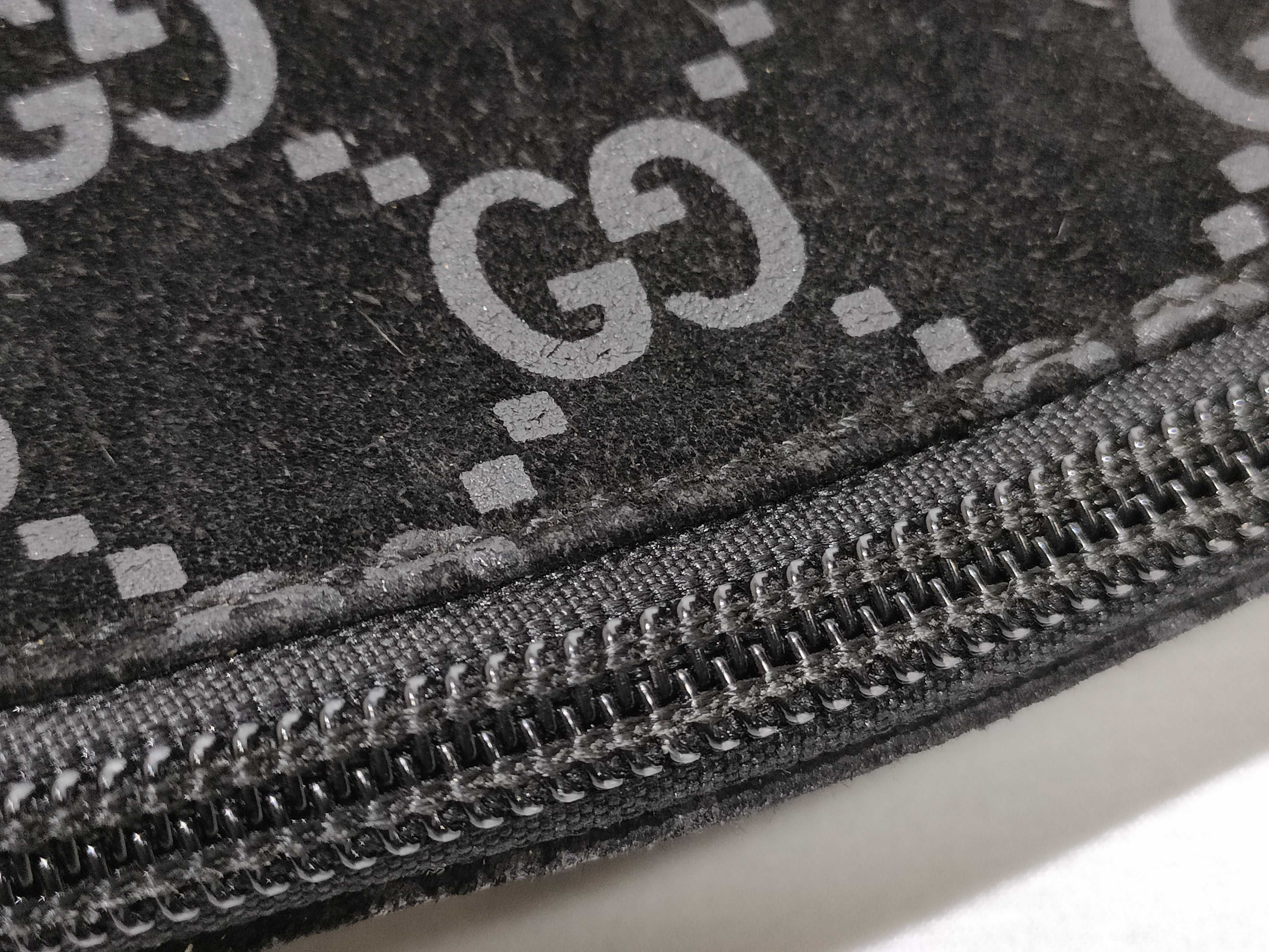 GG pattern suede one-shoulder bag (shoulder bag) — view 8