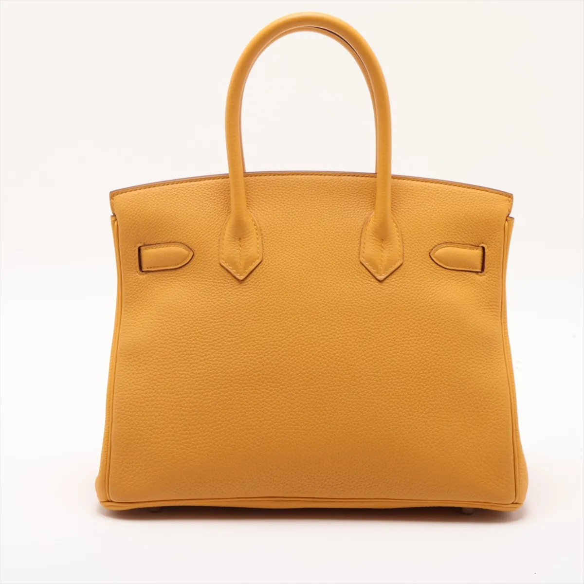 [Individually packaged] Hermes Birkin 30 Retourne Togo Jaune Ambre Silver Hardware B: 2023 — view 2