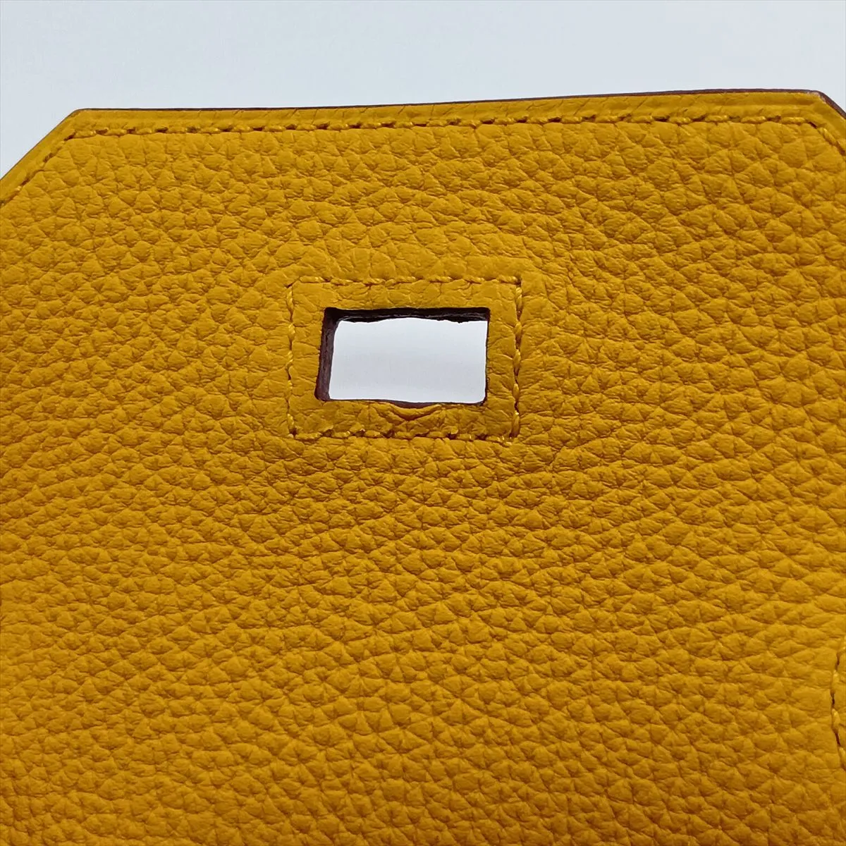 [Individually packaged] Hermes Birkin 30 Retourne Togo Jaune Ambre Silver Hardware B: 2023 — view 13