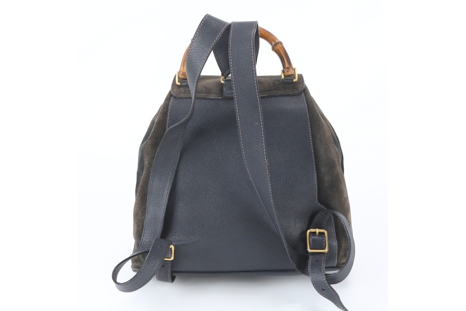 Bamboo 003 58 0016 Leather 2-Way Backpack — view 3