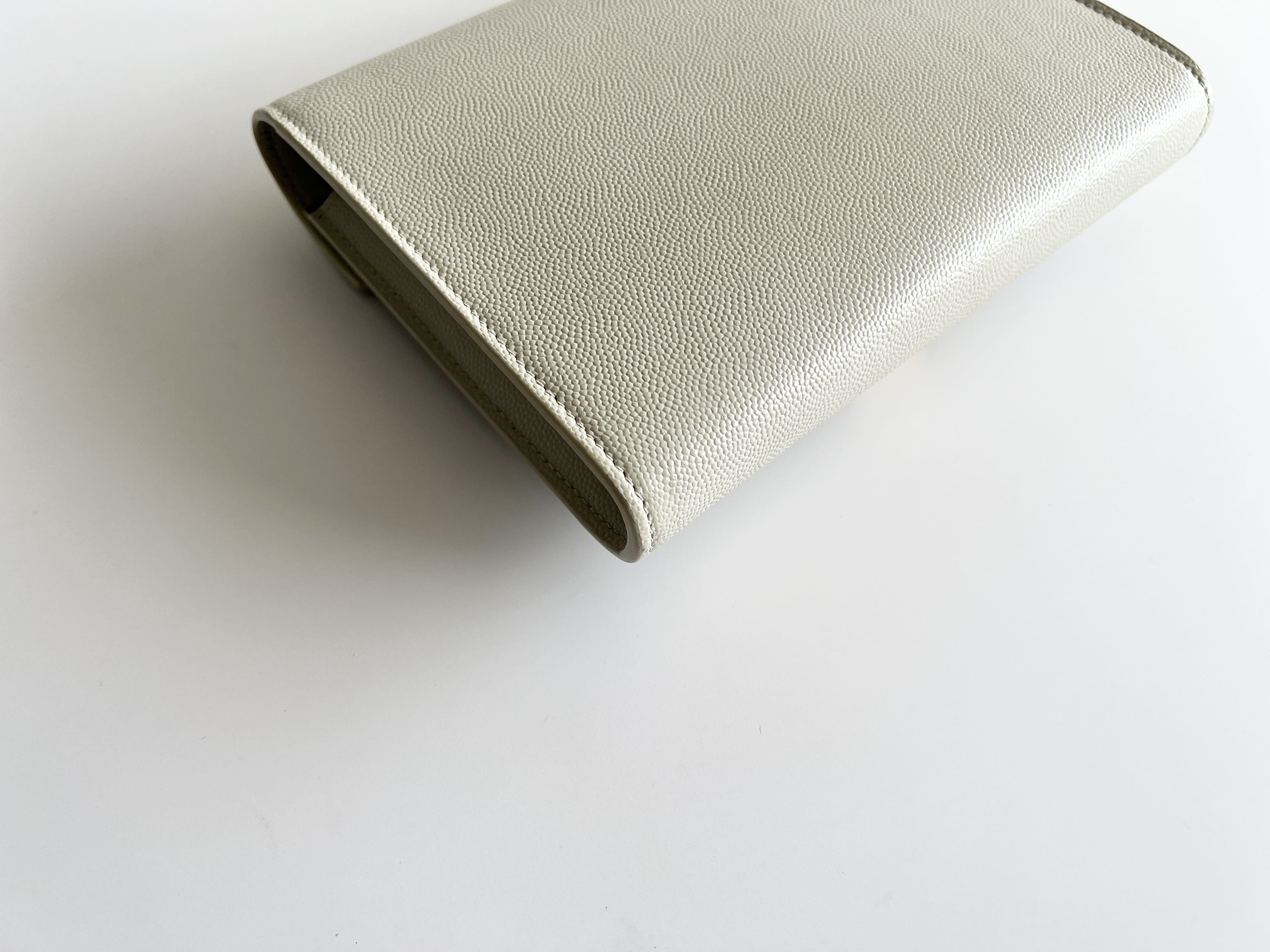 Cassandra Leather Caviar Chain Shoulder Bag — view 11