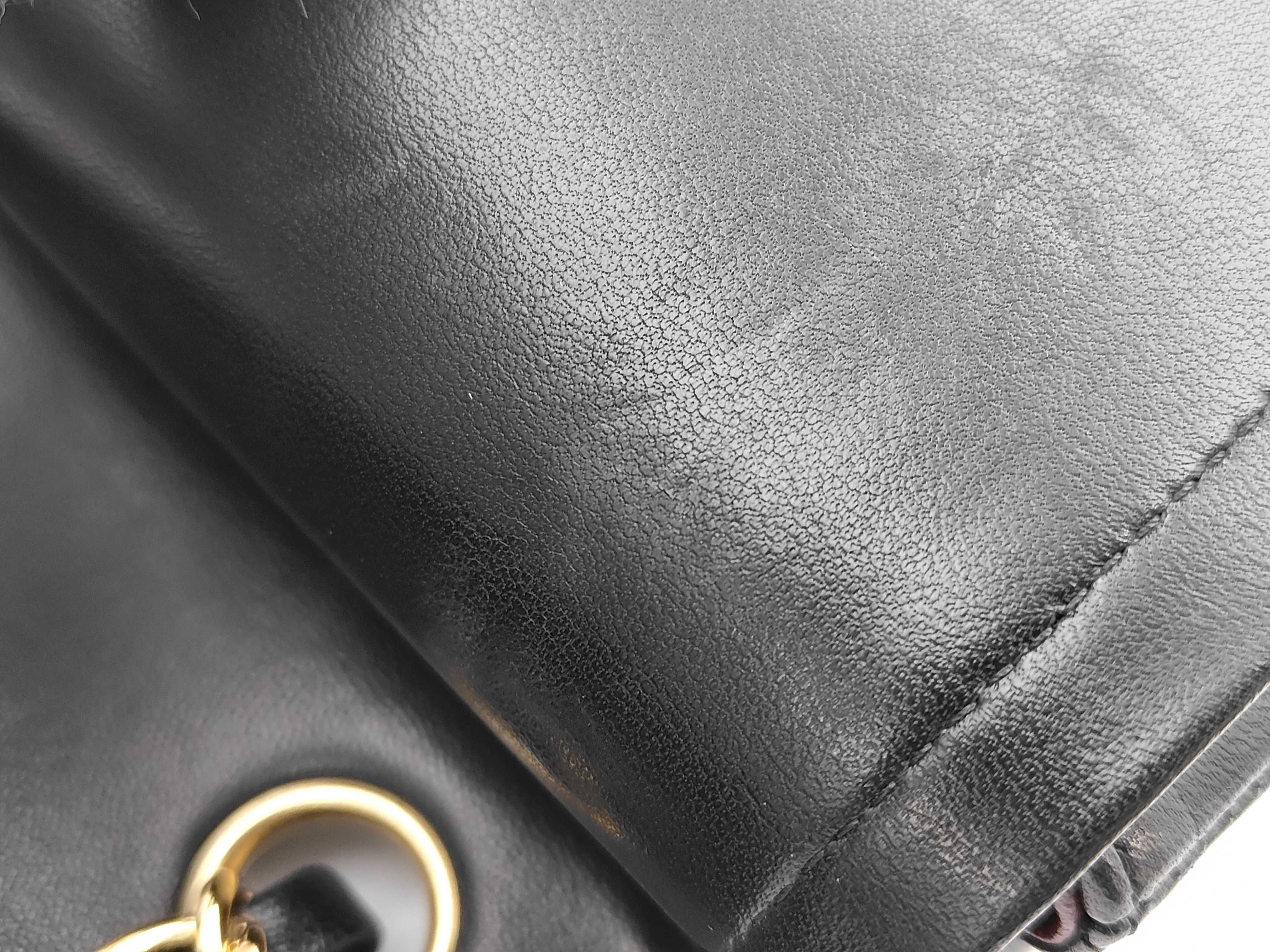 Matelassé 25 Double Flap Double Chain Lambskin Shoulder Bag — view 14