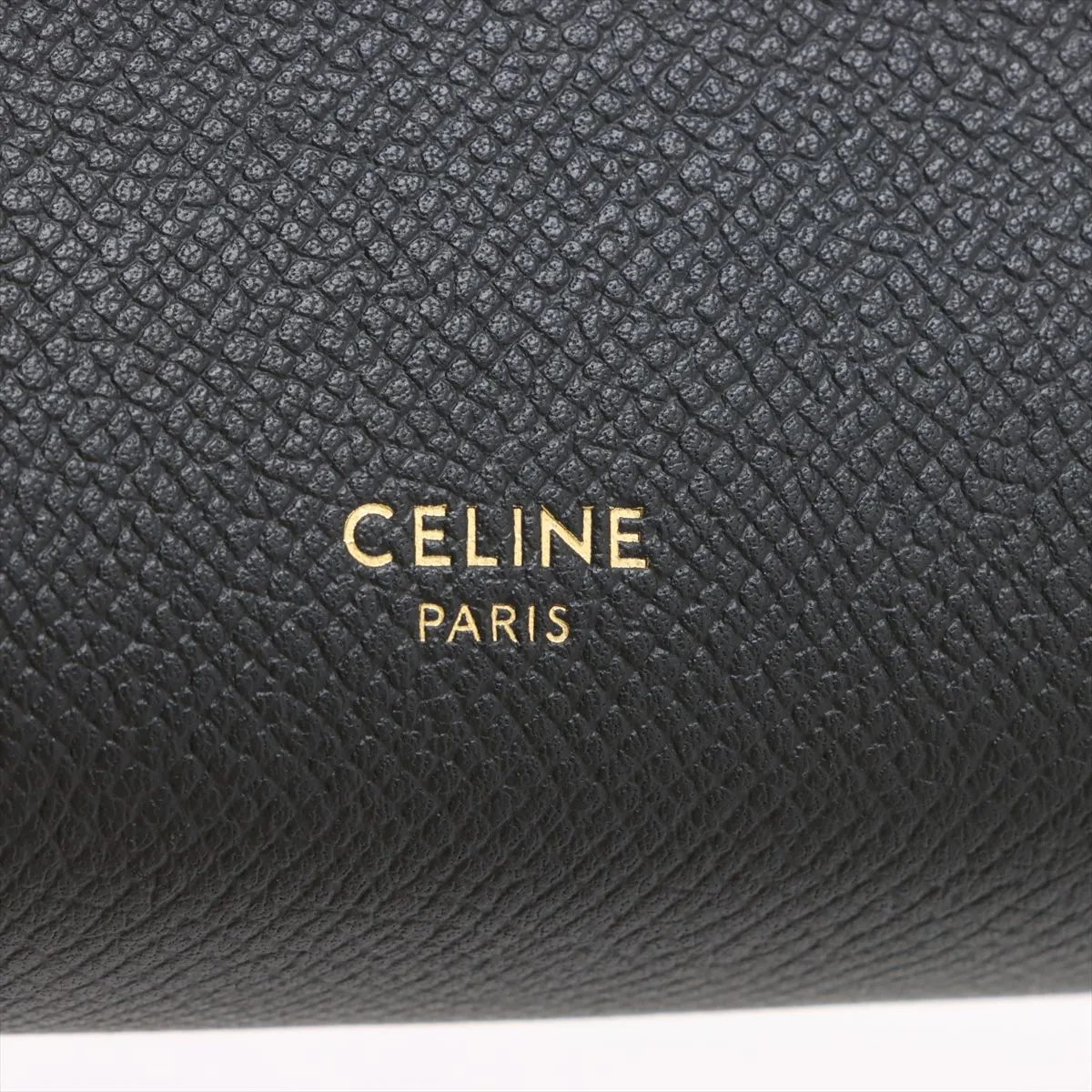 Belt Bag Micro Leather 2WAY Handbag Black — view 11