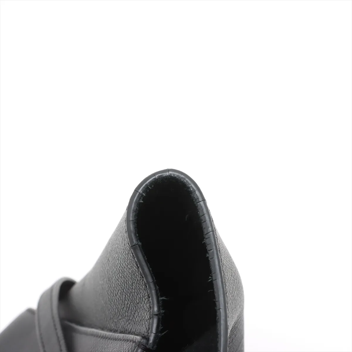 Belt Bag Micro Leather 2WAY Handbag Black — view 14