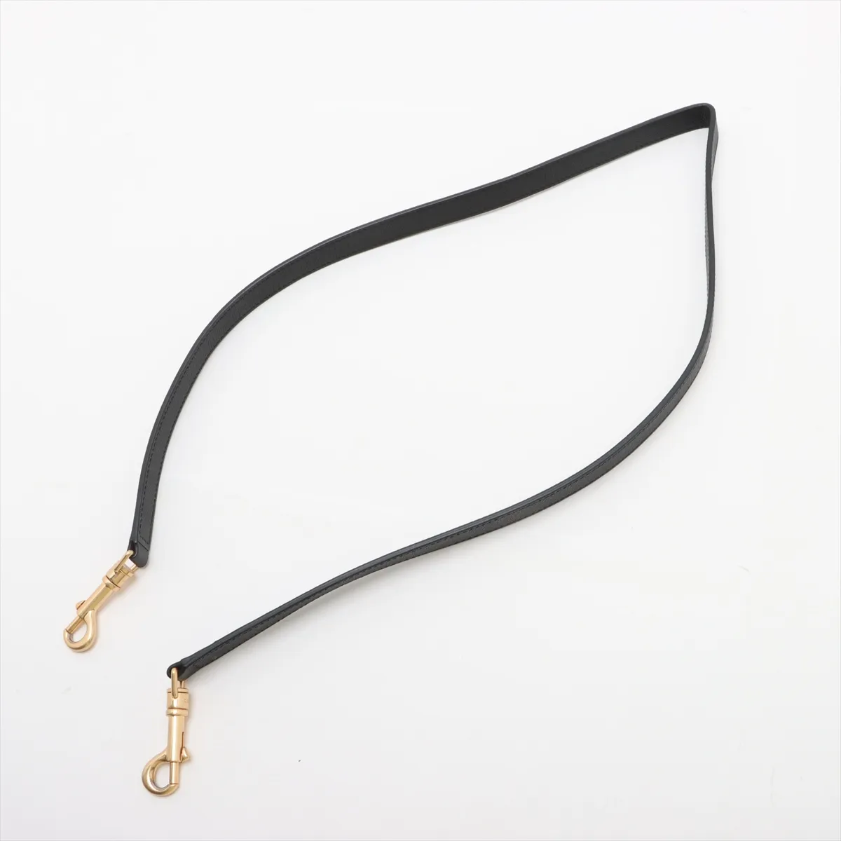 Belt Bag Micro Leather 2WAY Handbag Black — view 7