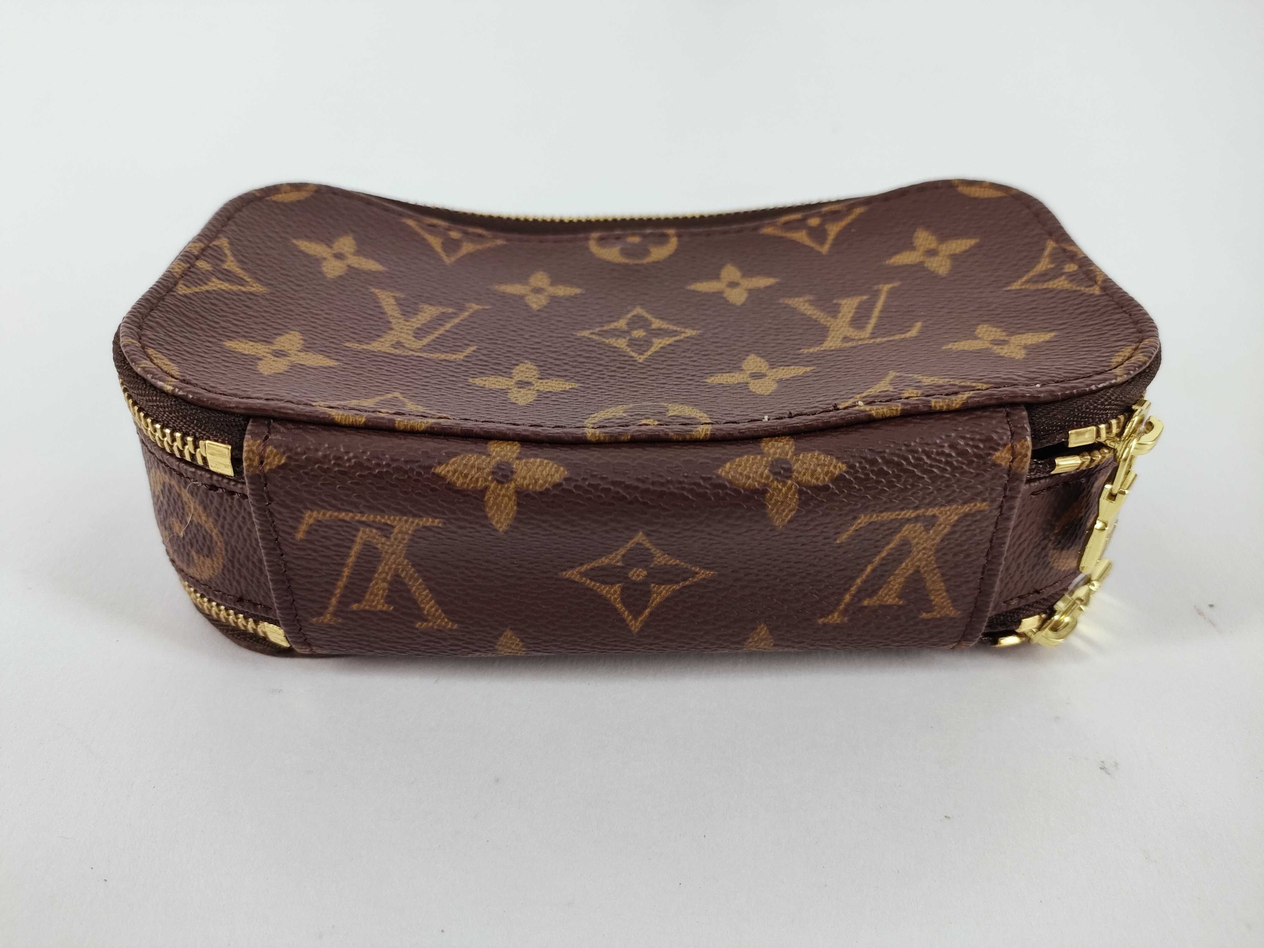 Monogram Vuitton Trousse Blush PM Pouch — view 4
