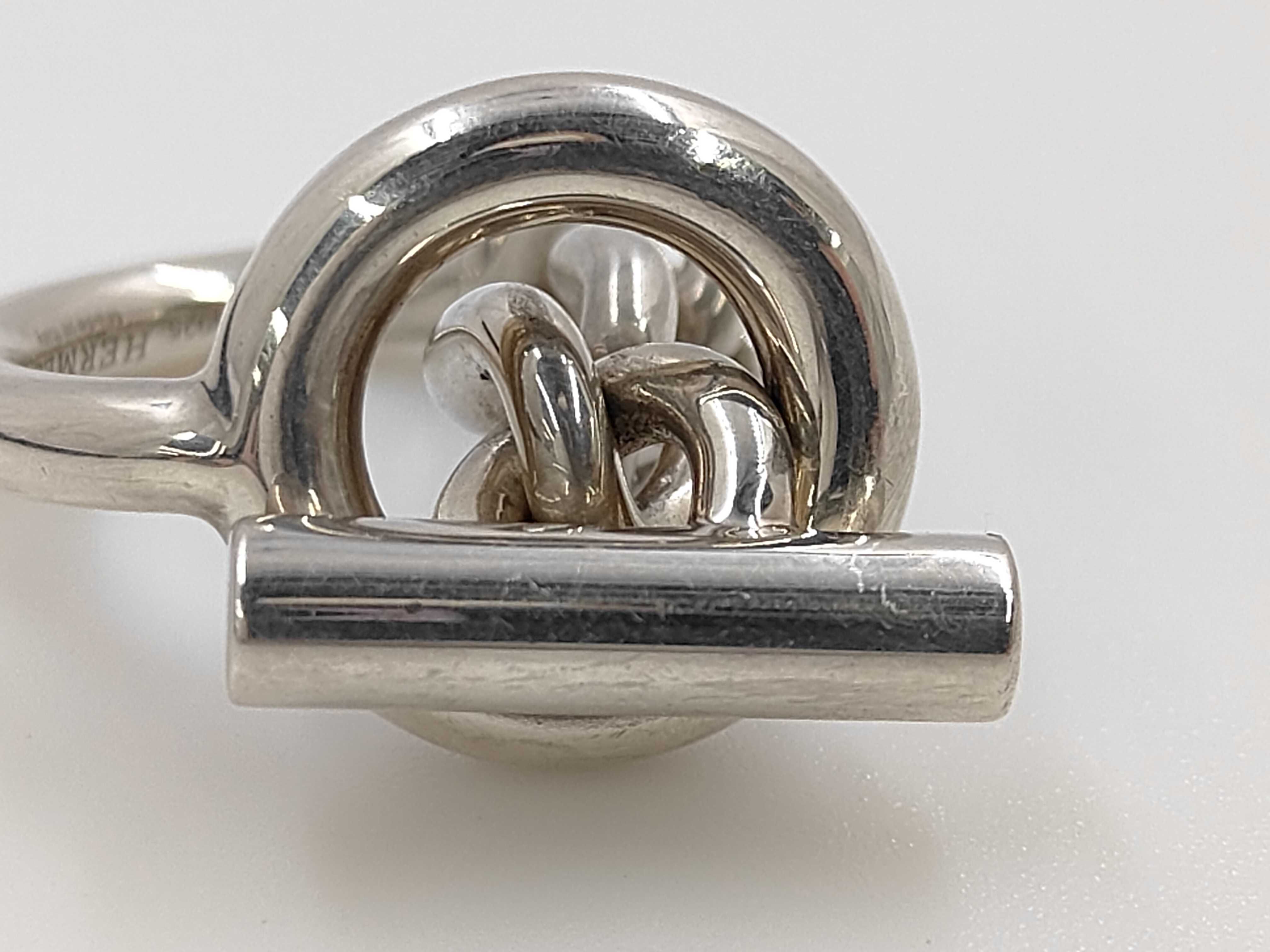 Croisette Ring, 15.1g, SV925, Stamped 52, Actual Size 9cm. — view 9