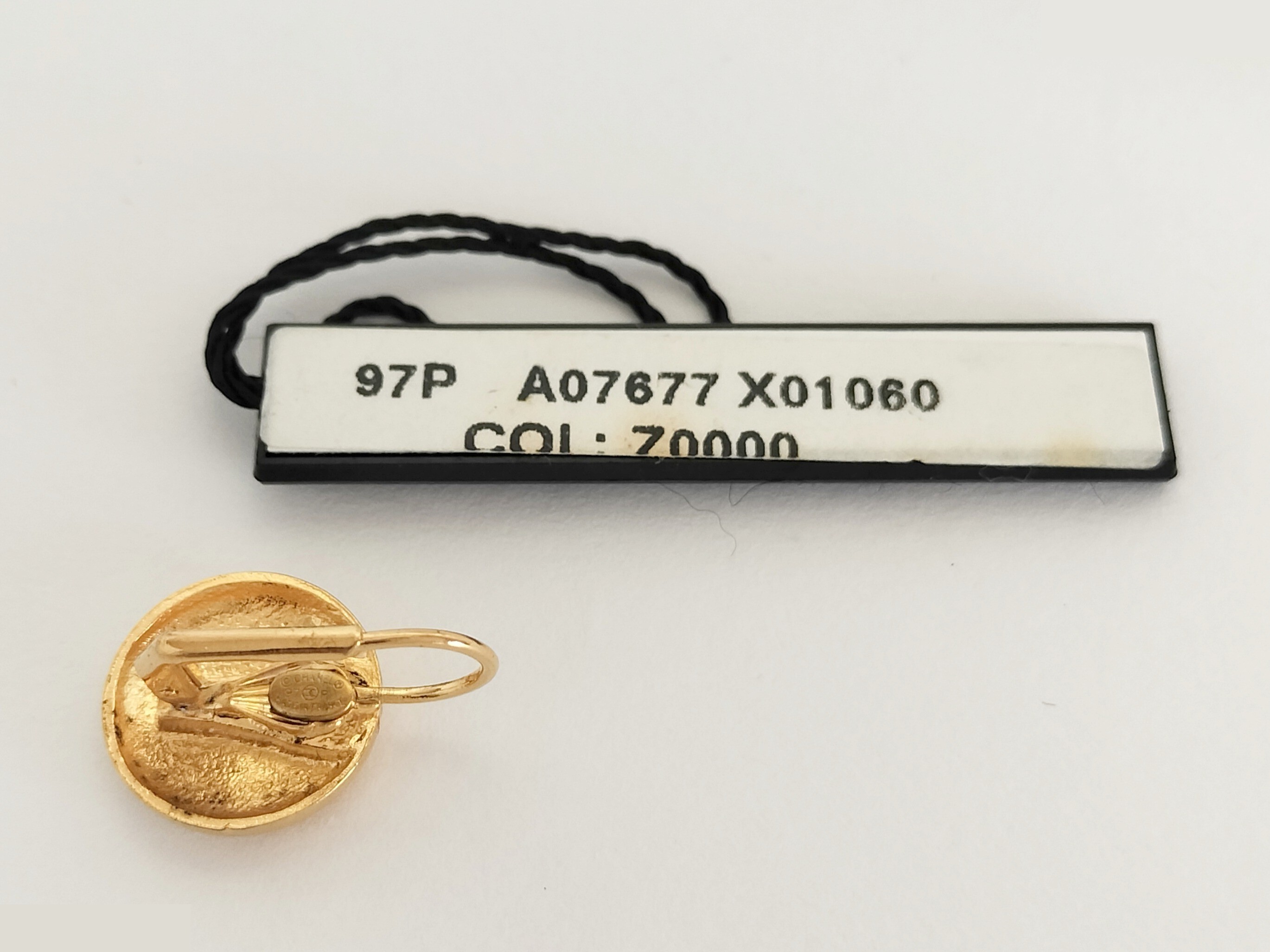 Coco Hoop Gold Earrings — view 3