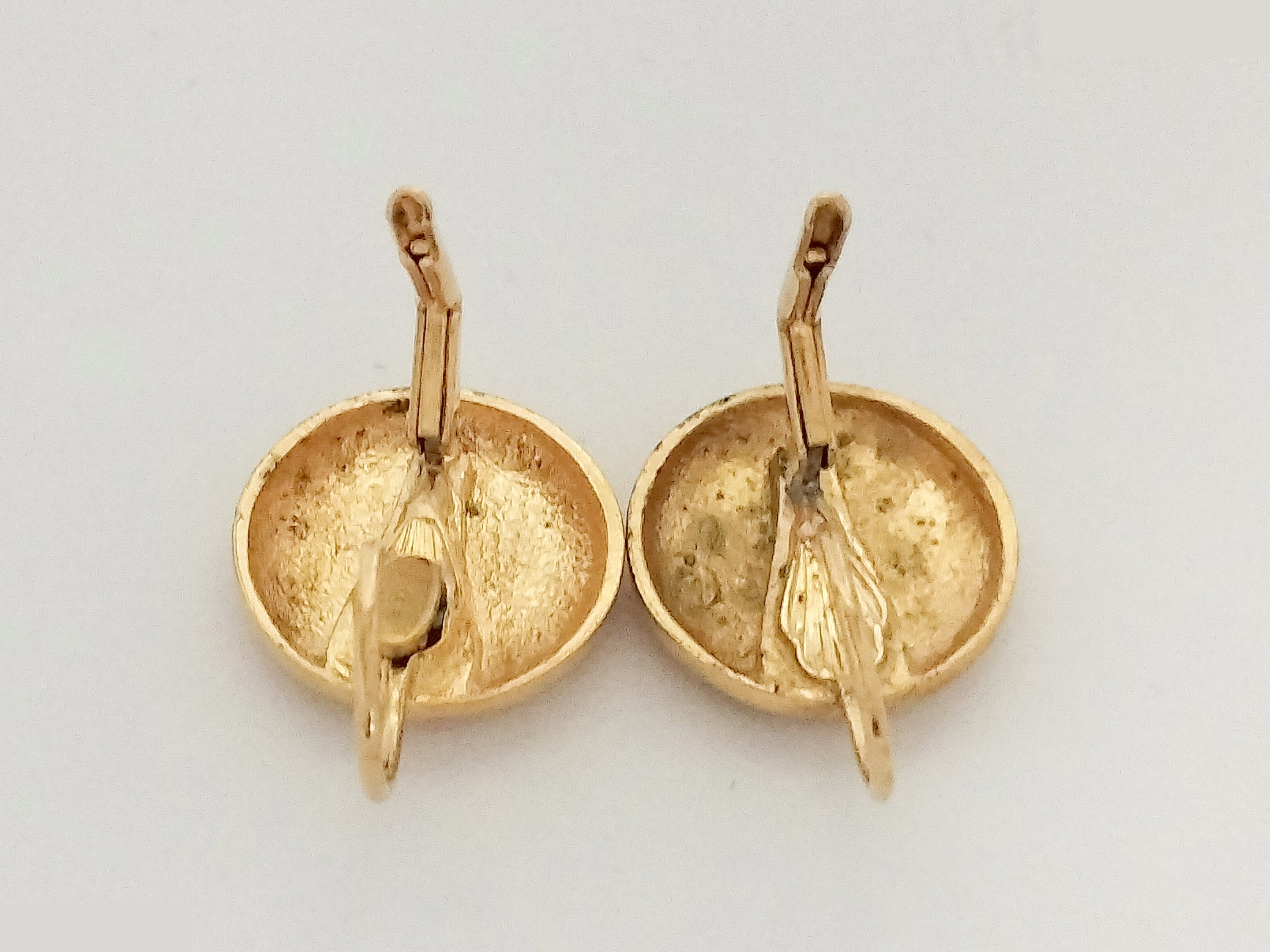 Coco Hoop Gold Earrings — view 6