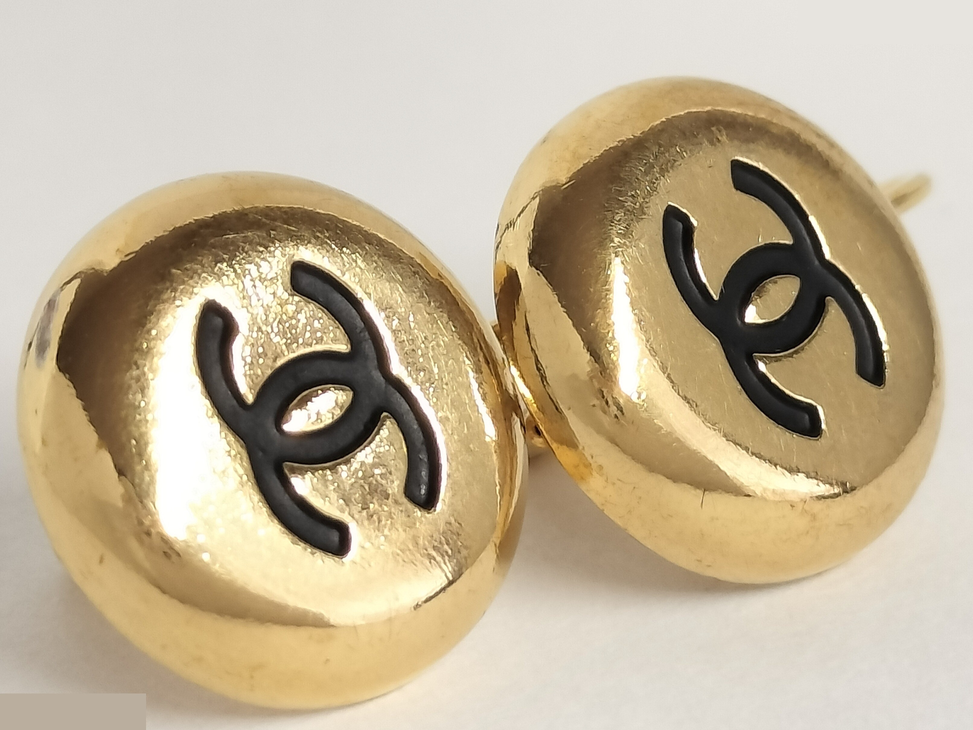 Coco Hoop Gold Earrings — view 7