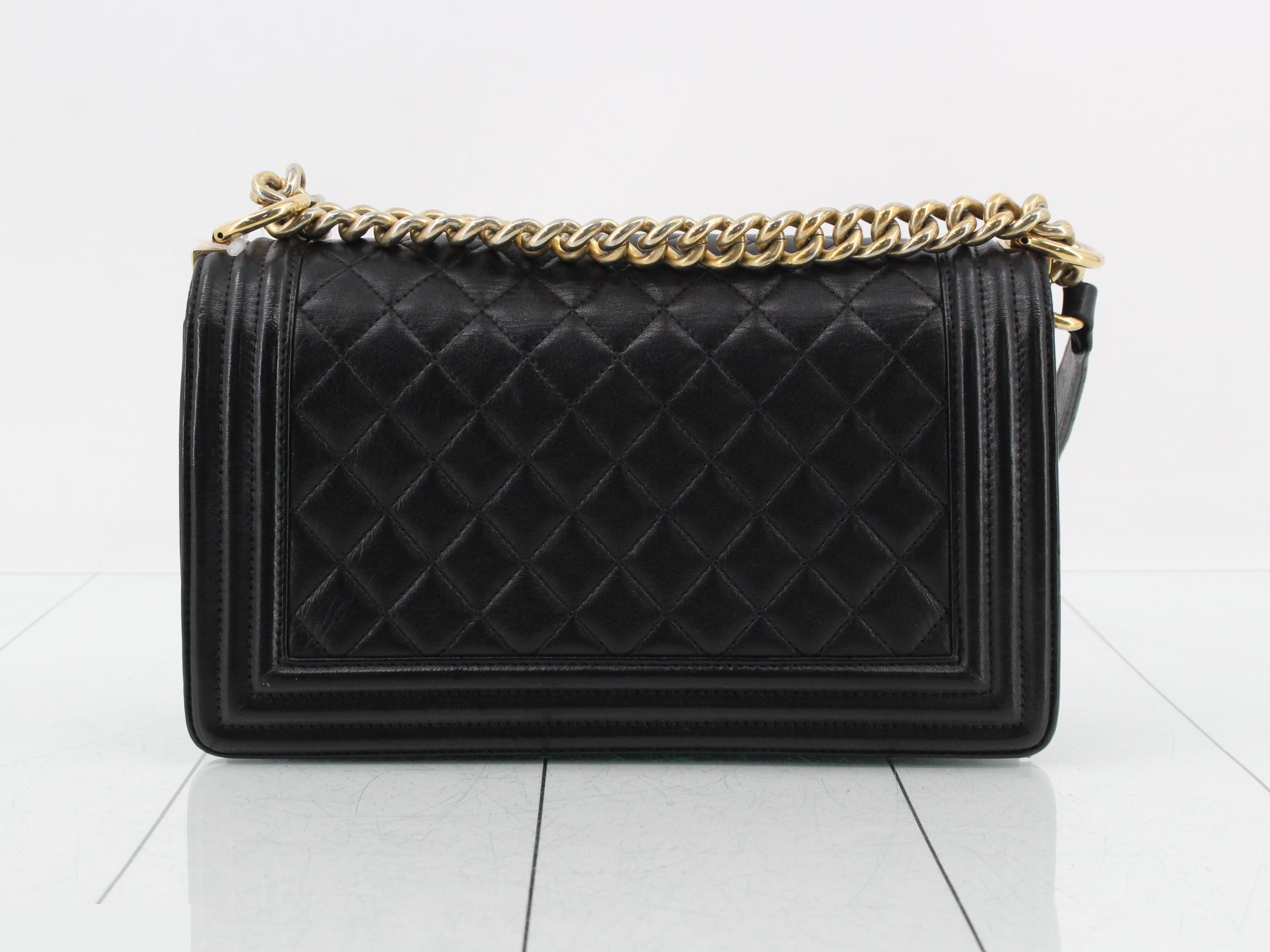 BOY CHANEL Lambskin Shoulder Bag — view 2