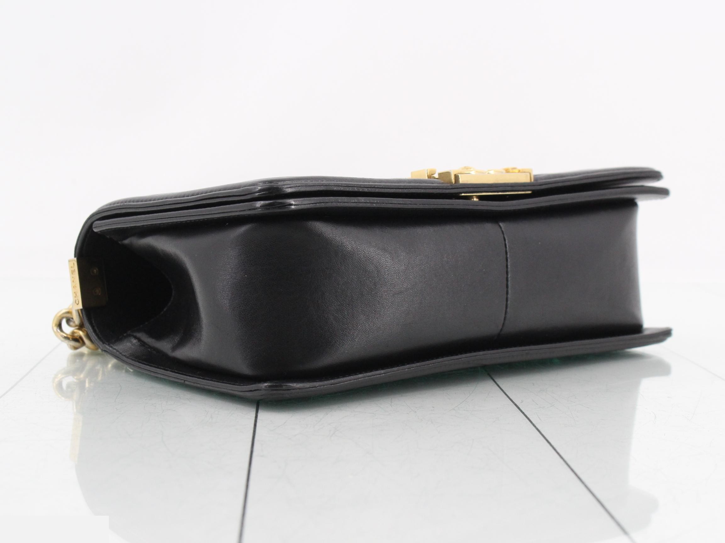 BOY CHANEL Lambskin Shoulder Bag — view 5