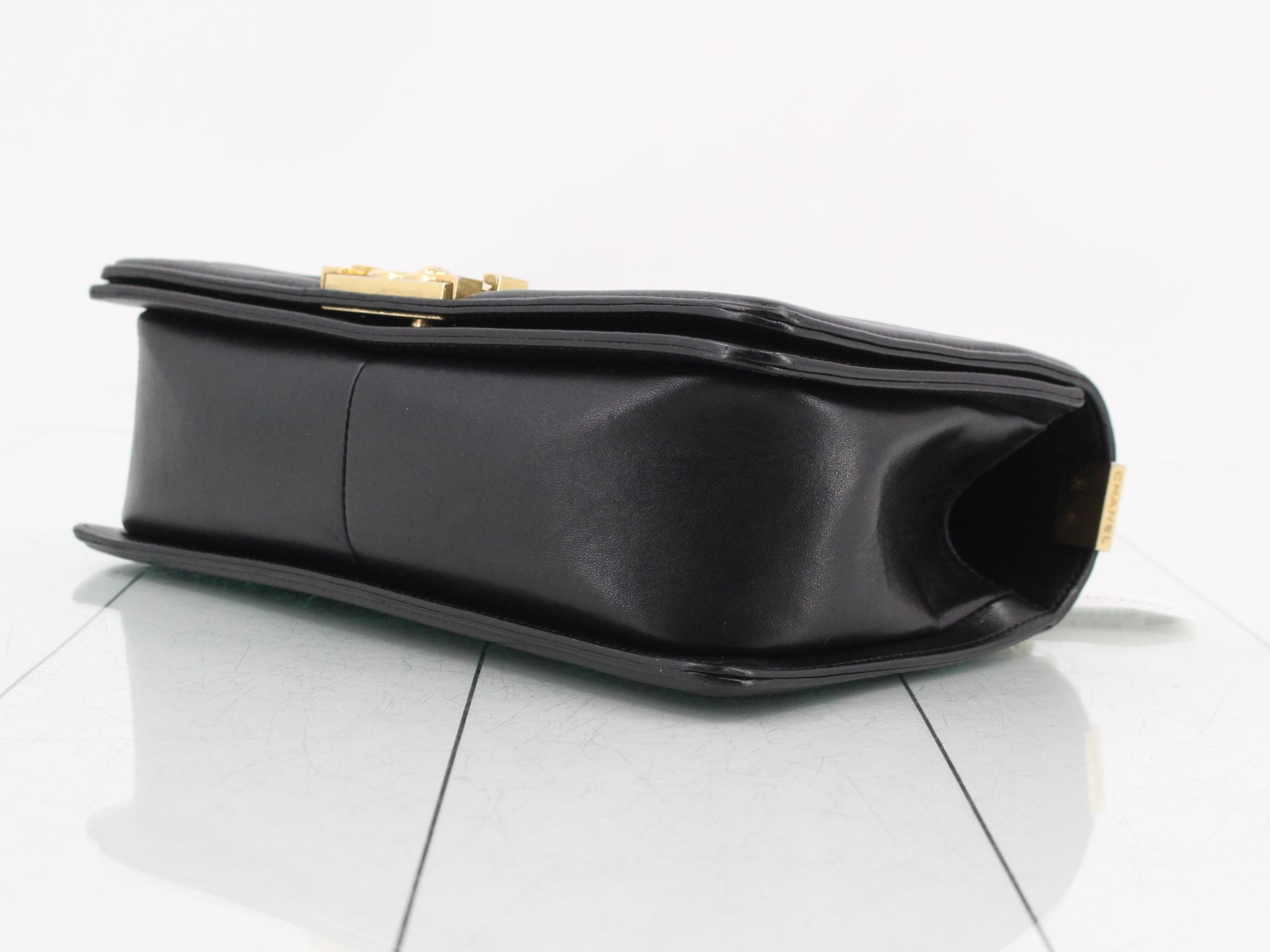 BOY CHANEL Lambskin Shoulder Bag — view 6