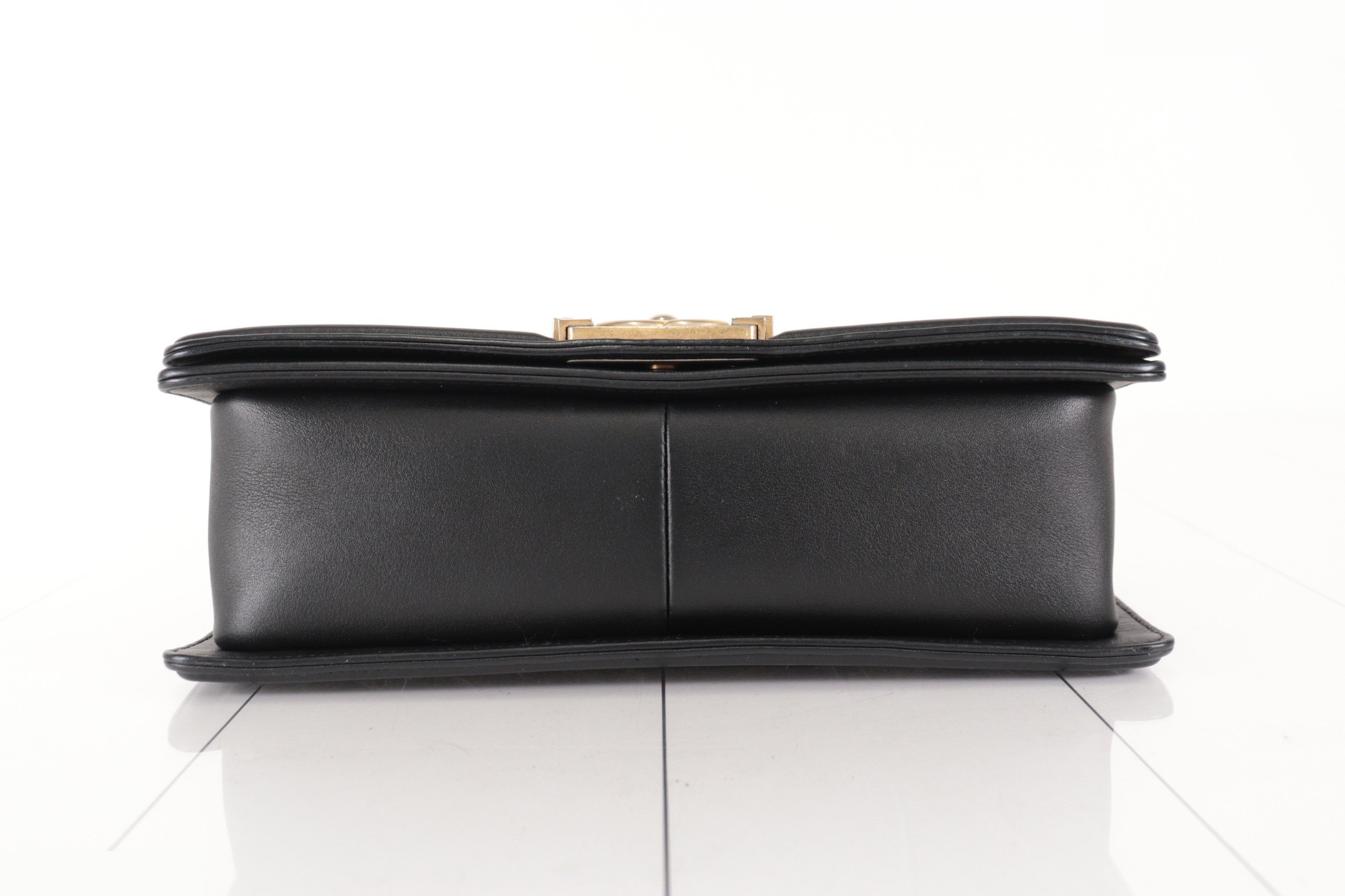 Boy Chanel Lambskin Chain Shoulder Bag, Series 24 — view 7