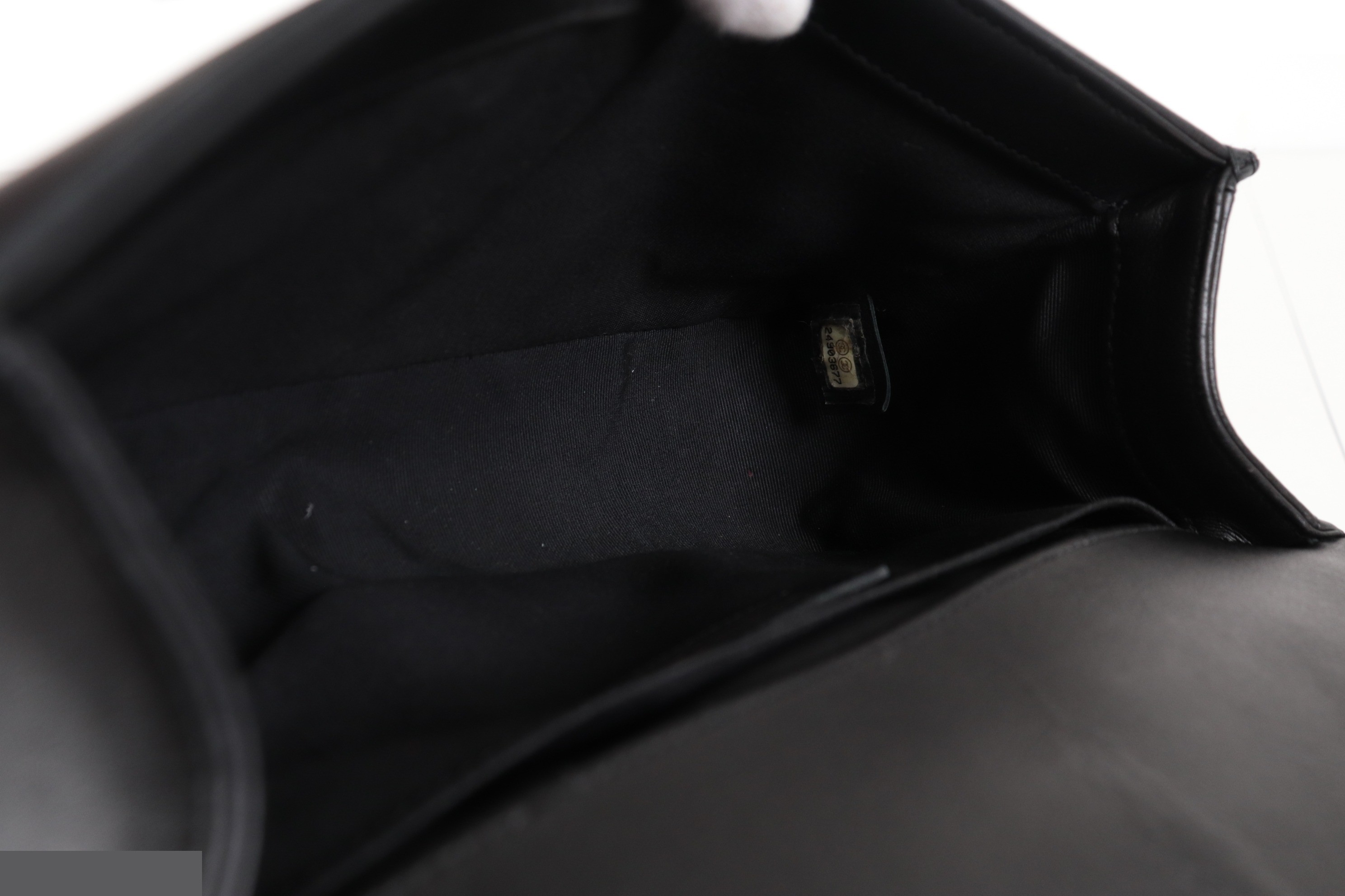 Boy Chanel Lambskin Chain Shoulder Bag, Series 24 — view 9