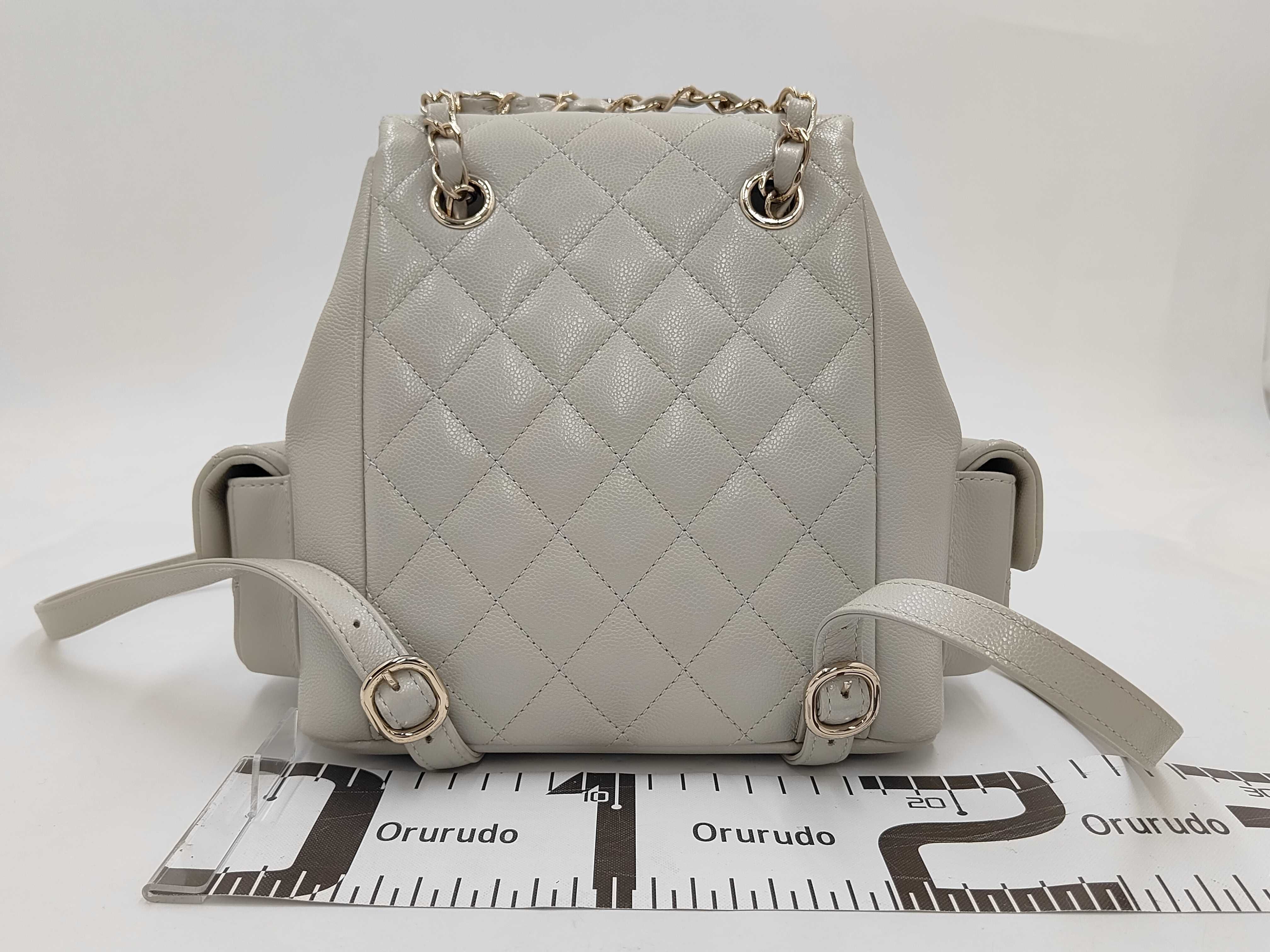 Matelassé Small Backpack IC AS4399 Caviar Skin C30G999A Rucksack — view 2