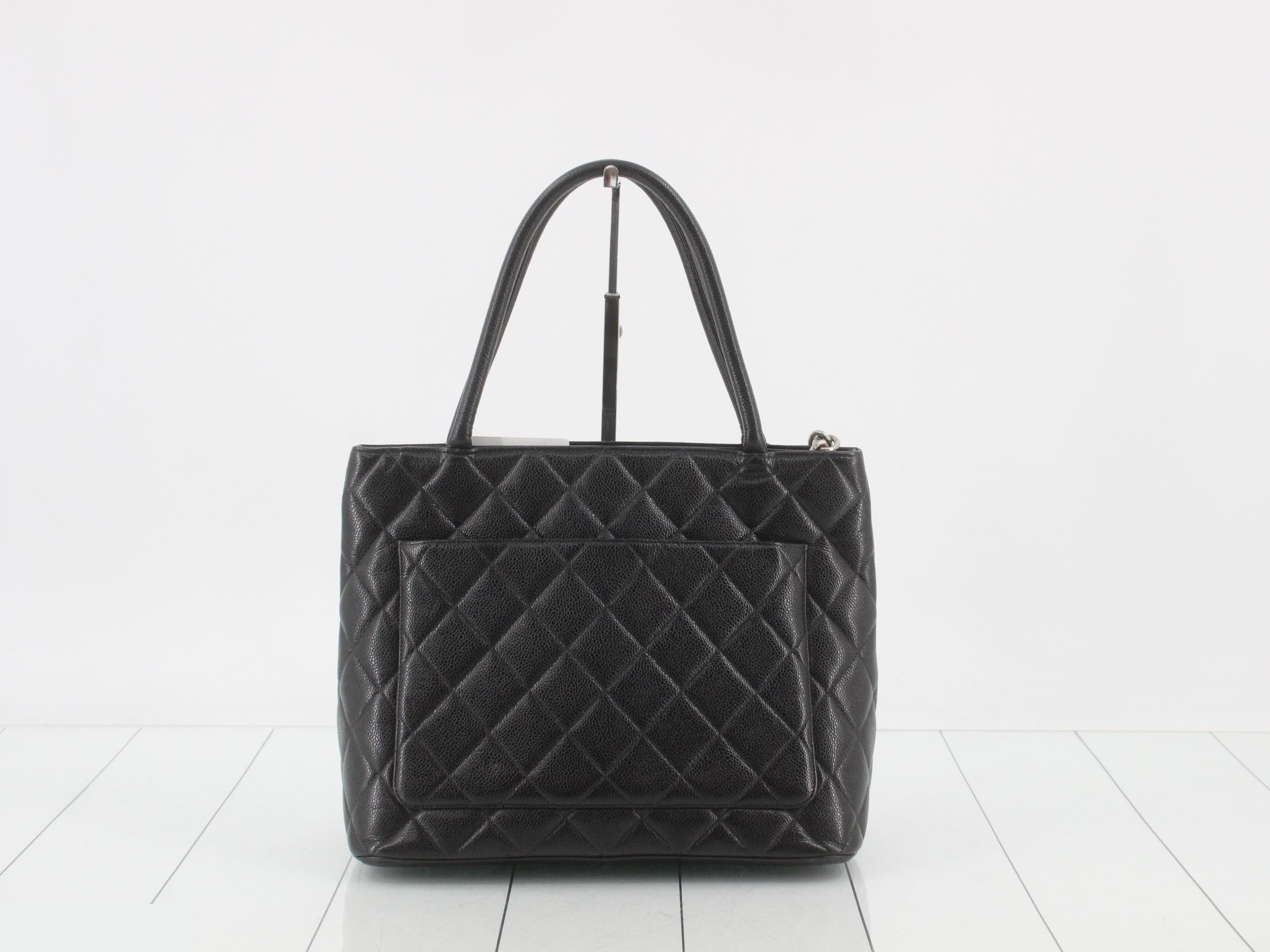 Tote bag, reissue tote, caviar leather, item number 6. — view 2