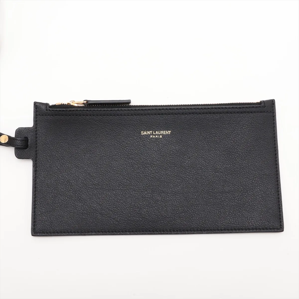 Sac Shopping Leather Tote Bag, Black, 454203 — view 10