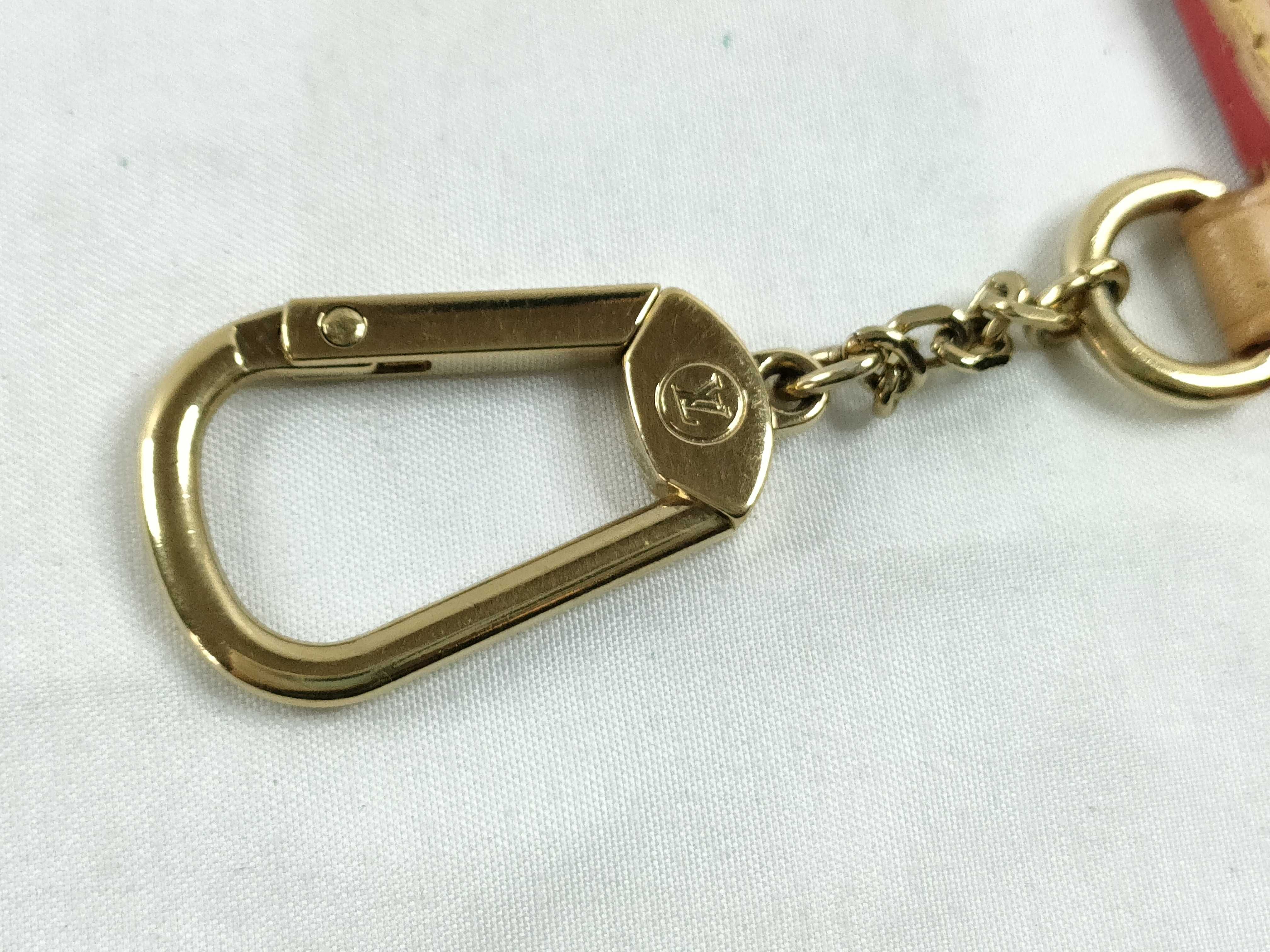 Natural Leather Bag Charm Keychain Bellboy Key Case/Keychain — view 7