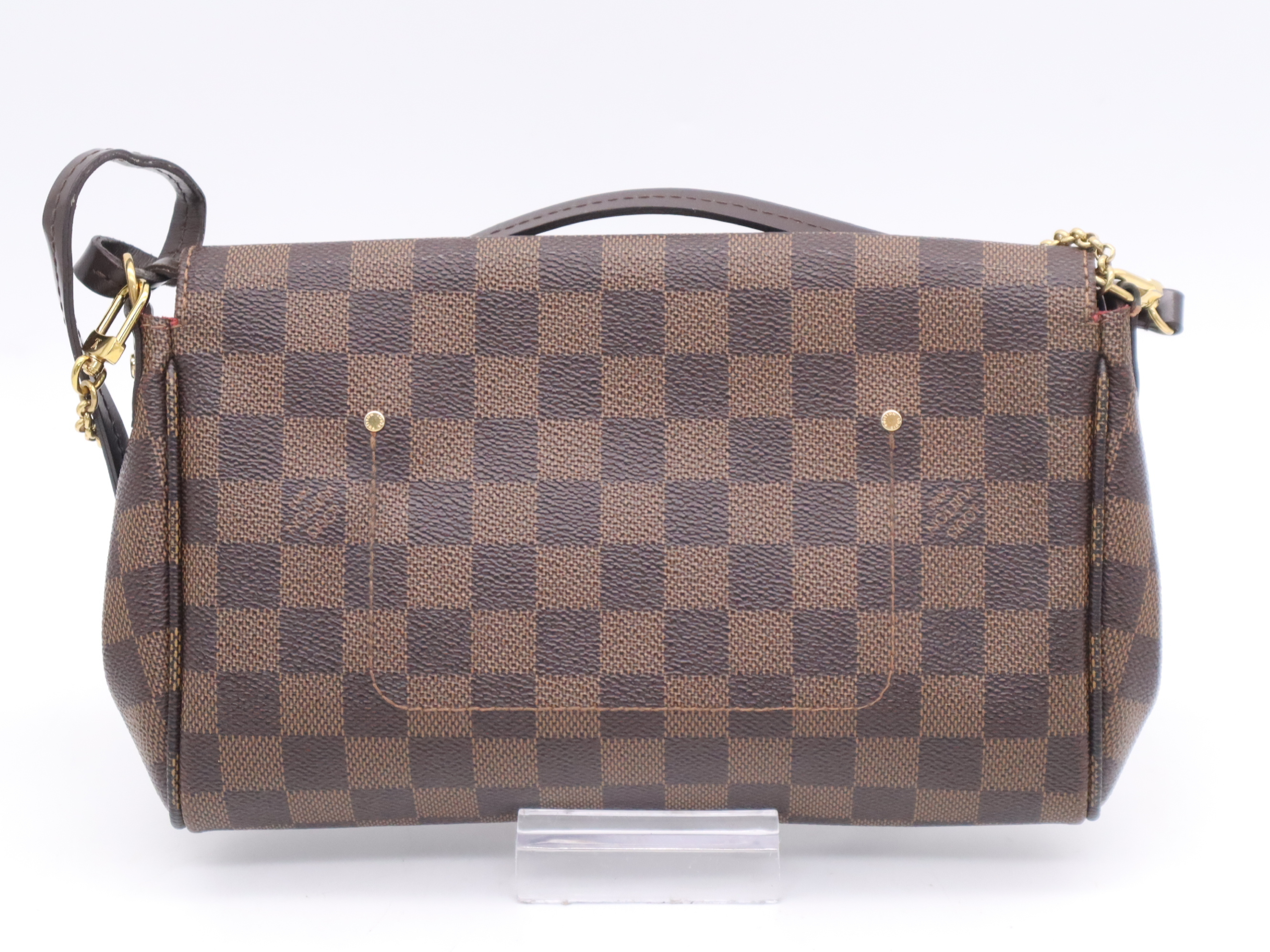 N41129 Damier Favorite MM Shoulder Bag with 2 Shoulder Straps — view 2