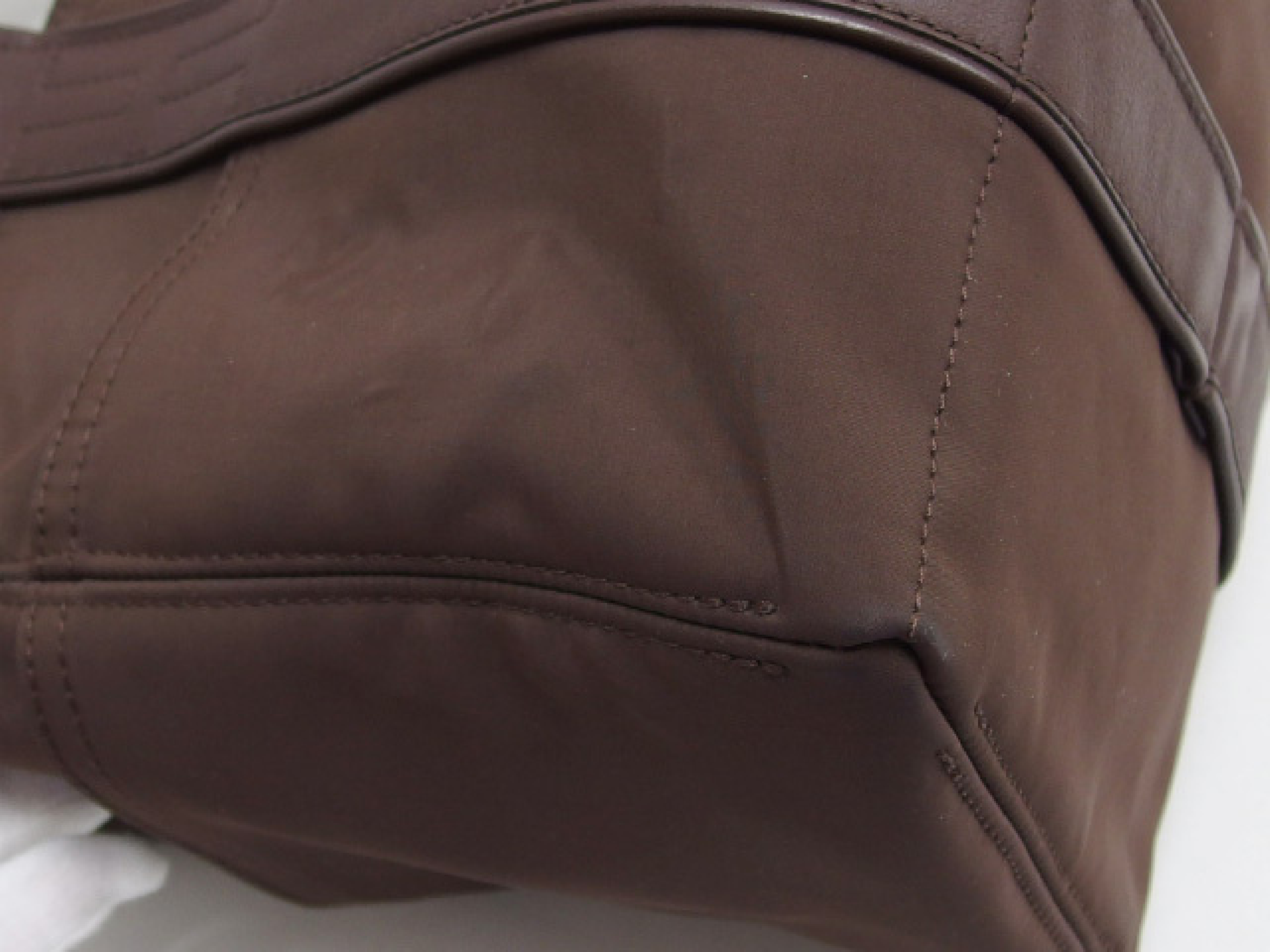 Acapulco PM Tote Bag, Brown Handbag — view 6