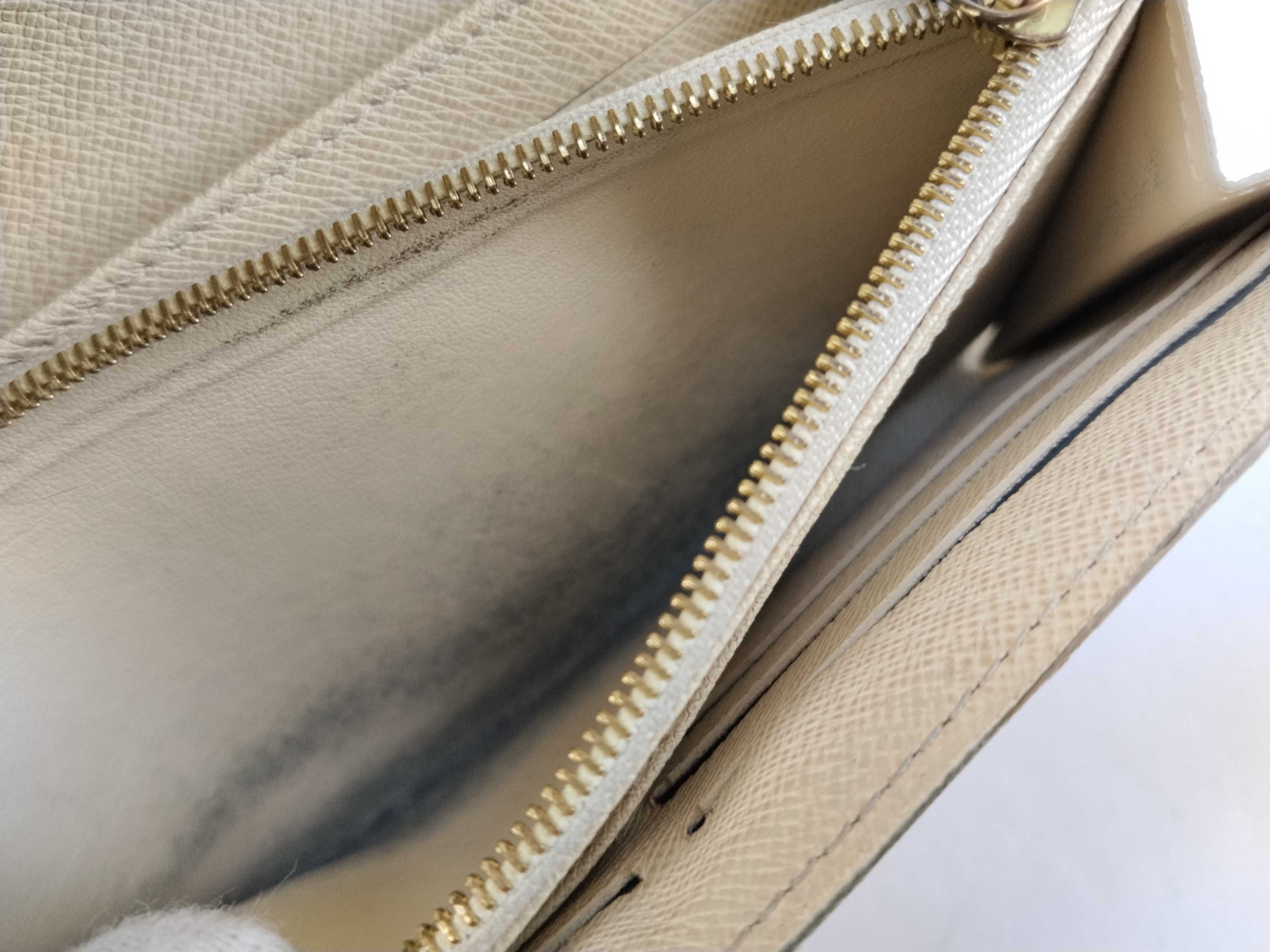 Damier Azur Louis Vuitton Damier Azur Portefeuille Sarah Bi-fold Long Wallet SN4165 Wallet — view 11