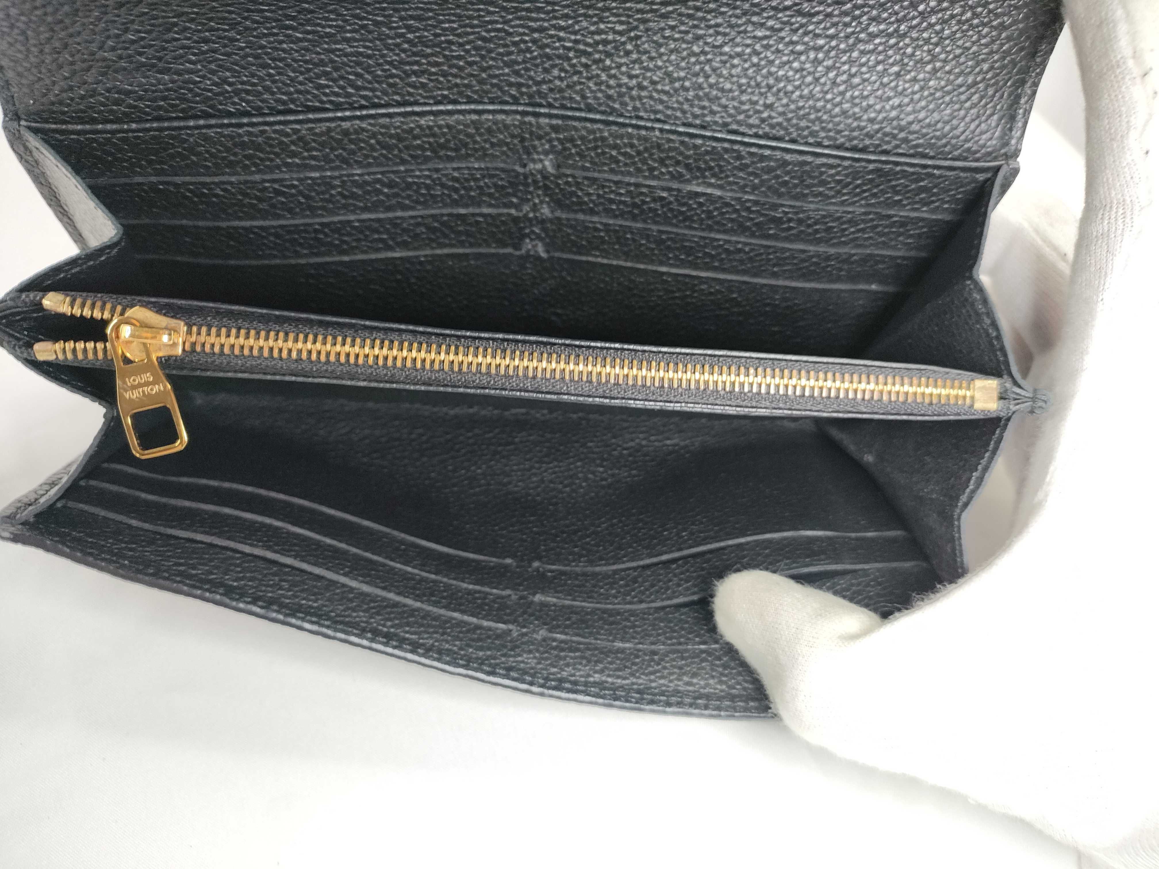 Monogram Empreinte Louis Vuitton Monogram Empreinte Portefeuille Sarah Long Wallet M80496 IC Wallet — view 11