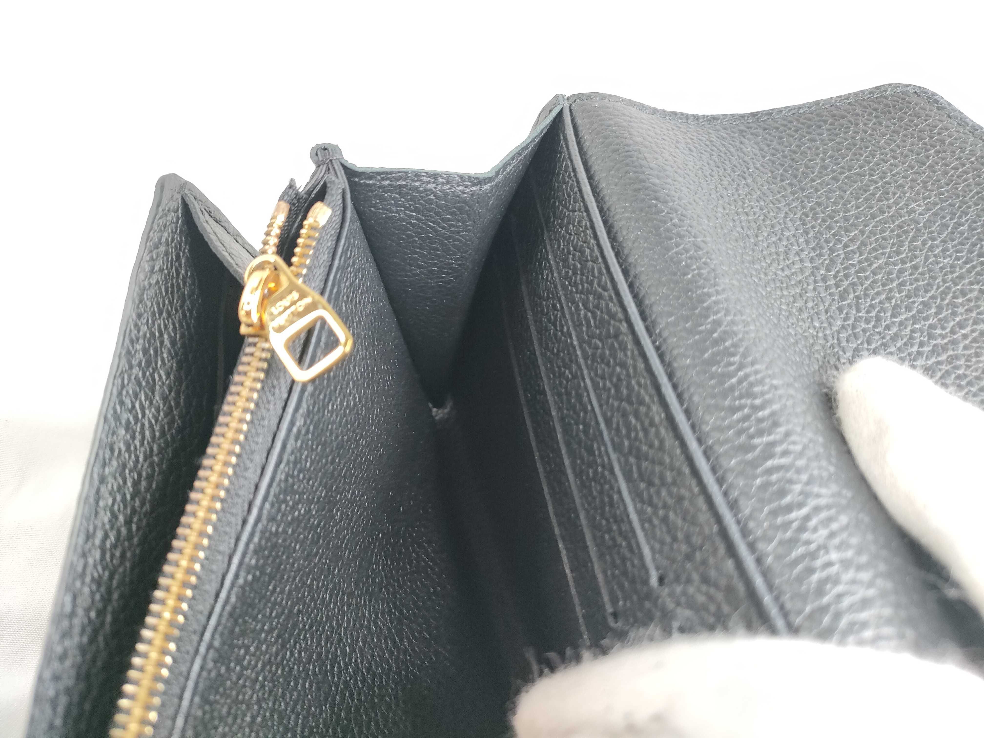 Monogram Empreinte Louis Vuitton Monogram Empreinte Portefeuille Sarah Long Wallet M80496 IC Wallet — view 12