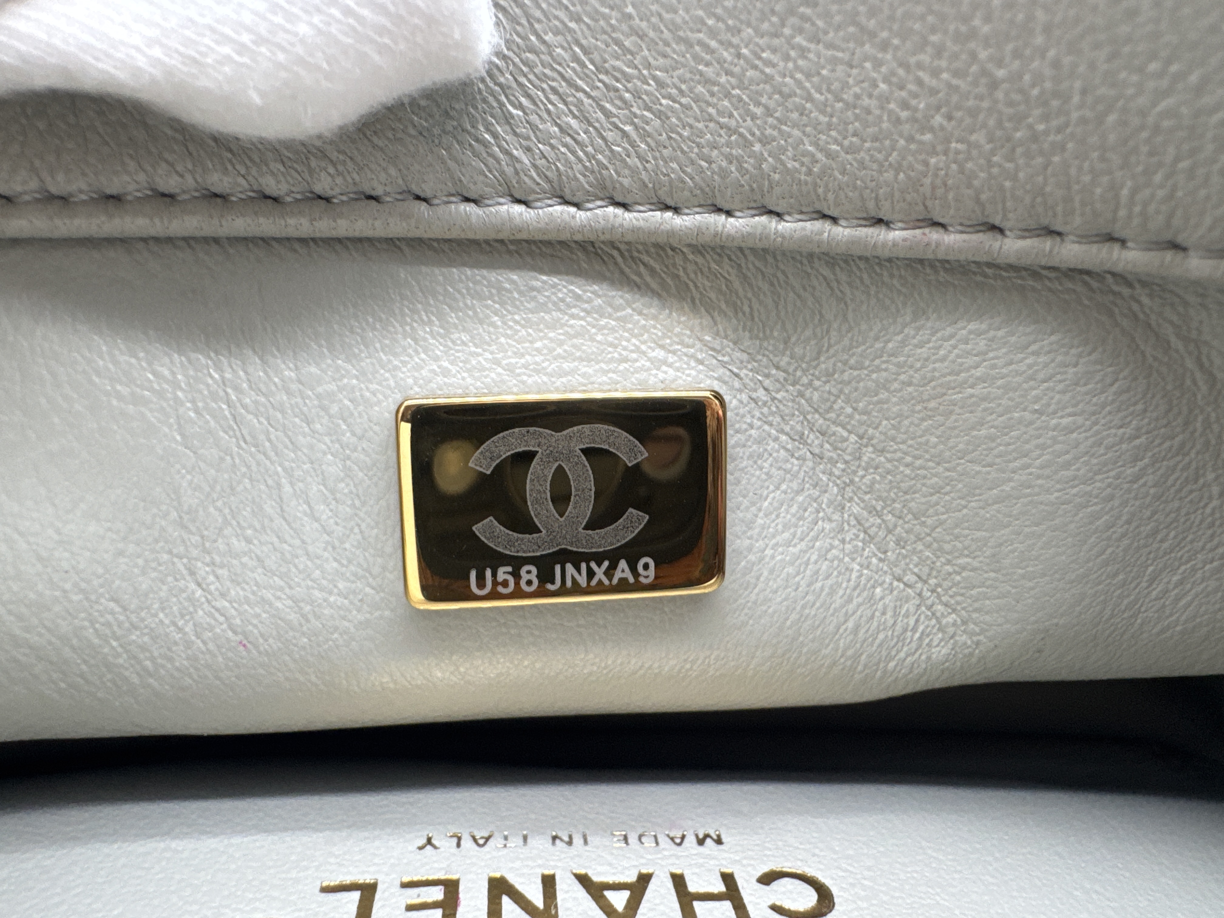 Lambskin Mini Matelassé Shoulder Bag — view 13