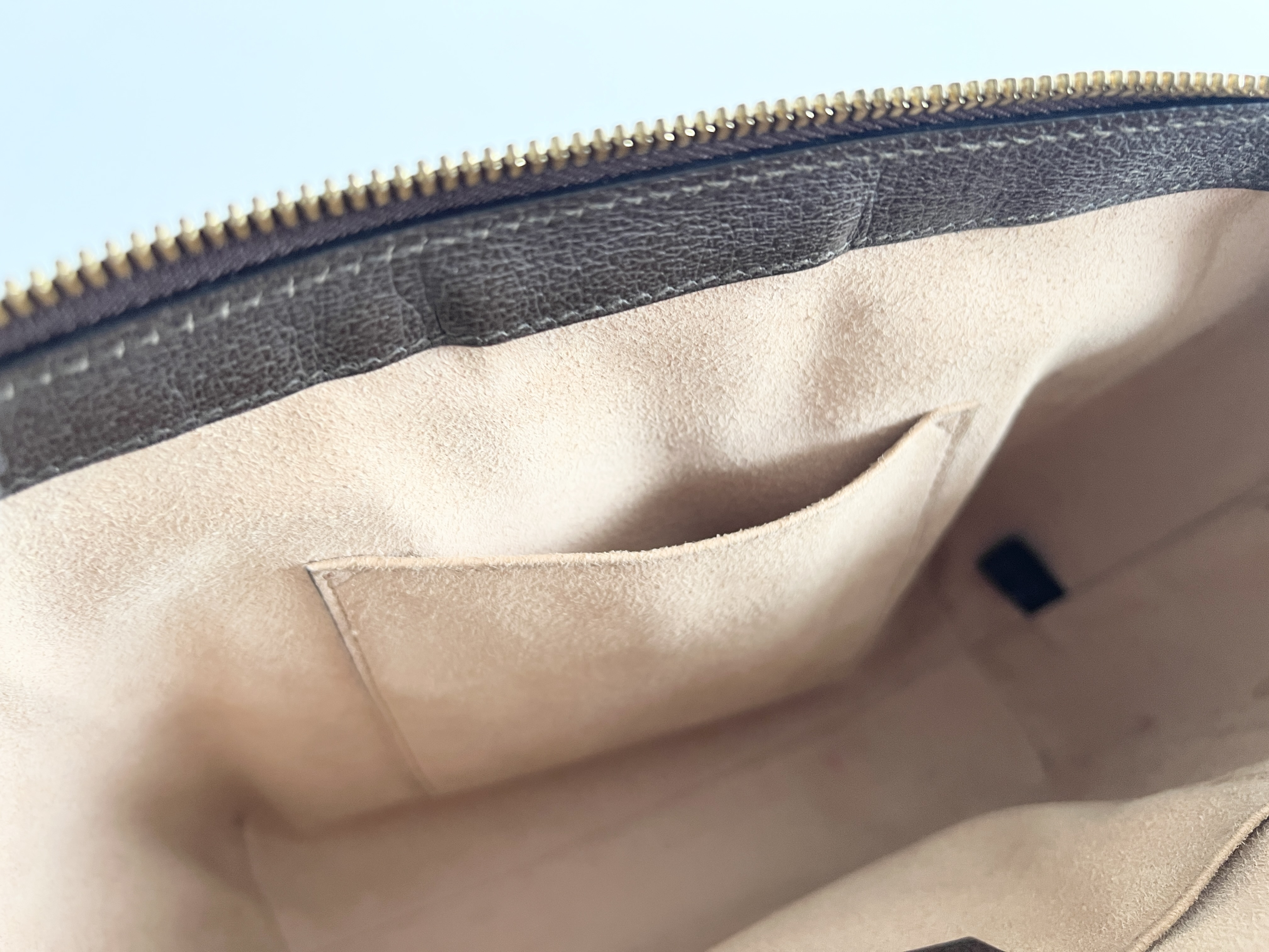Ophidia Supreme GG Logo Leather 2-Way Shoulder Bag/Handbag — view 11
