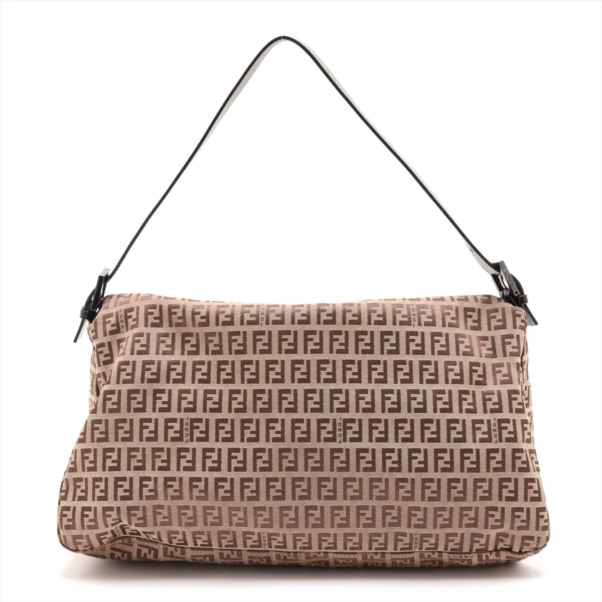 Zucchino Mamma Bucket 8BR030 Canvas x Leather Shoulder Bag Beige — view 2