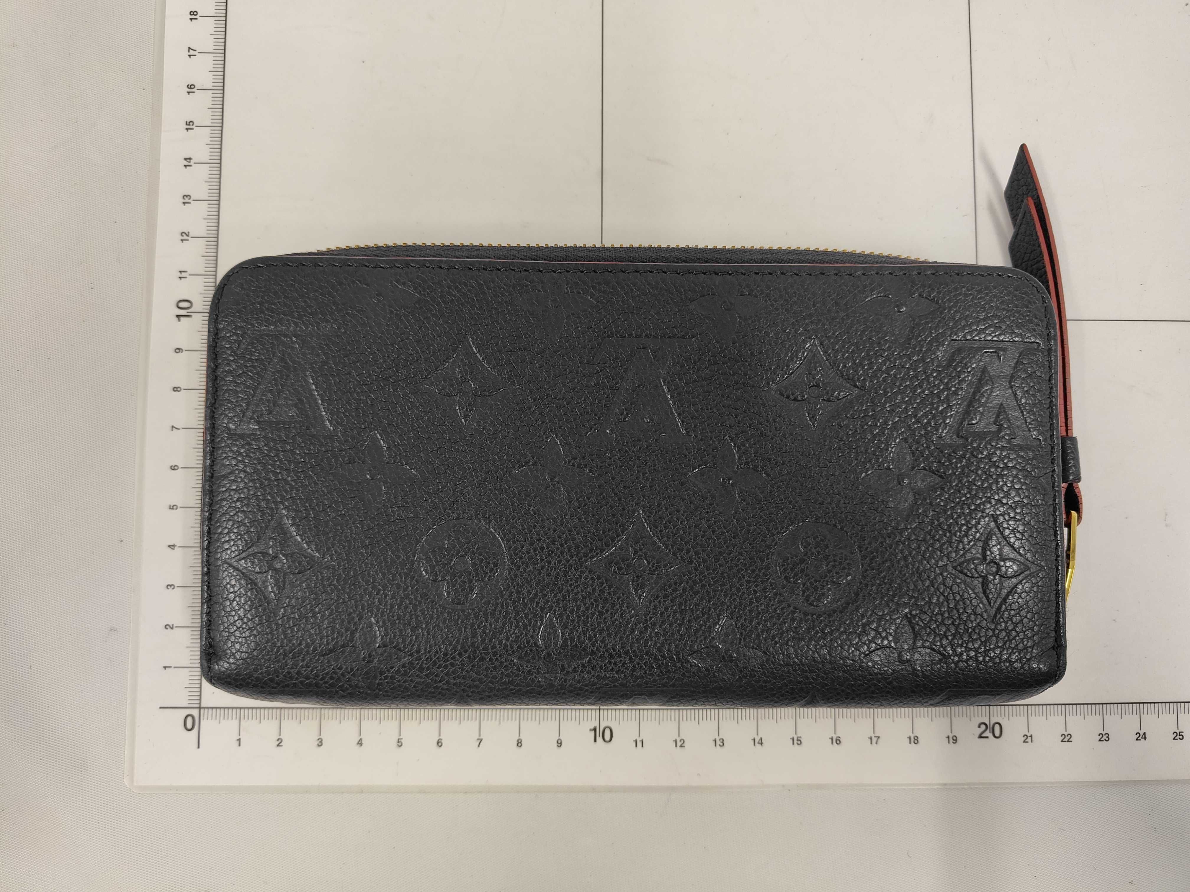M62121 Monogram Empreinte Zippy Wallet Marine Rouge (with box and dust bag) — view 2