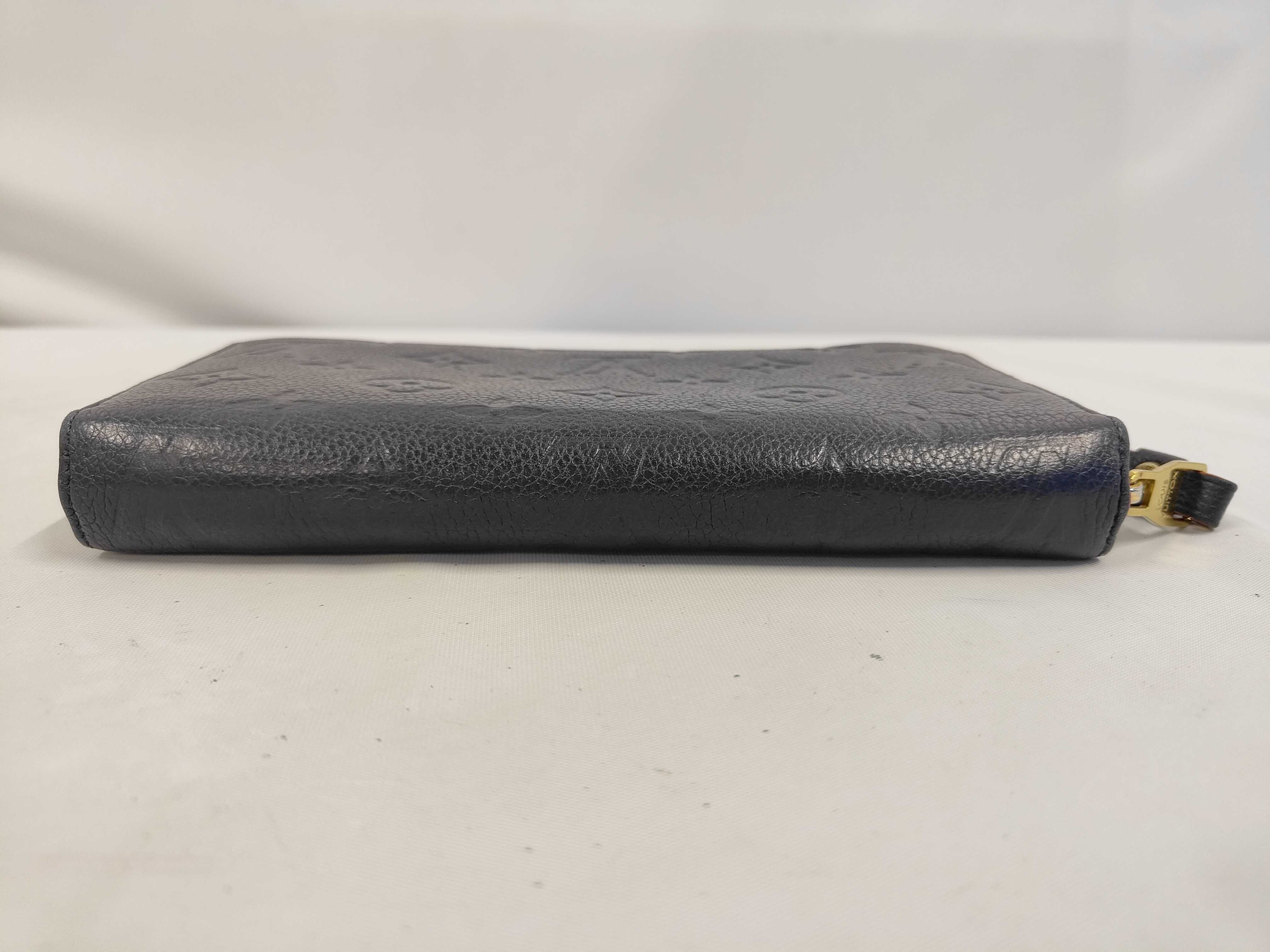 M62121 Monogram Empreinte Zippy Wallet Marine Rouge (with box and dust bag) — view 3