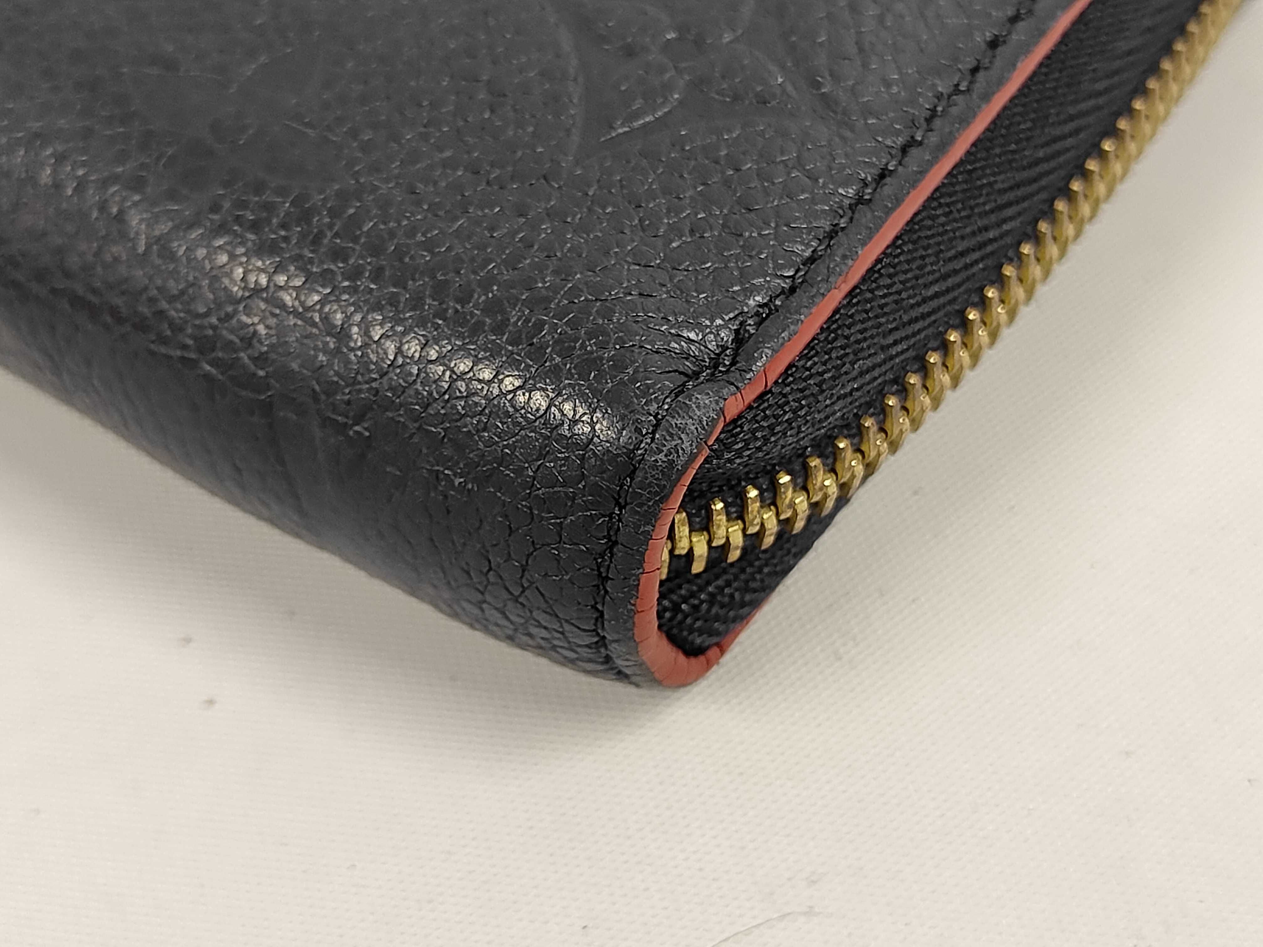 M62121 Monogram Empreinte Zippy Wallet Marine Rouge (with box and dust bag) — view 4