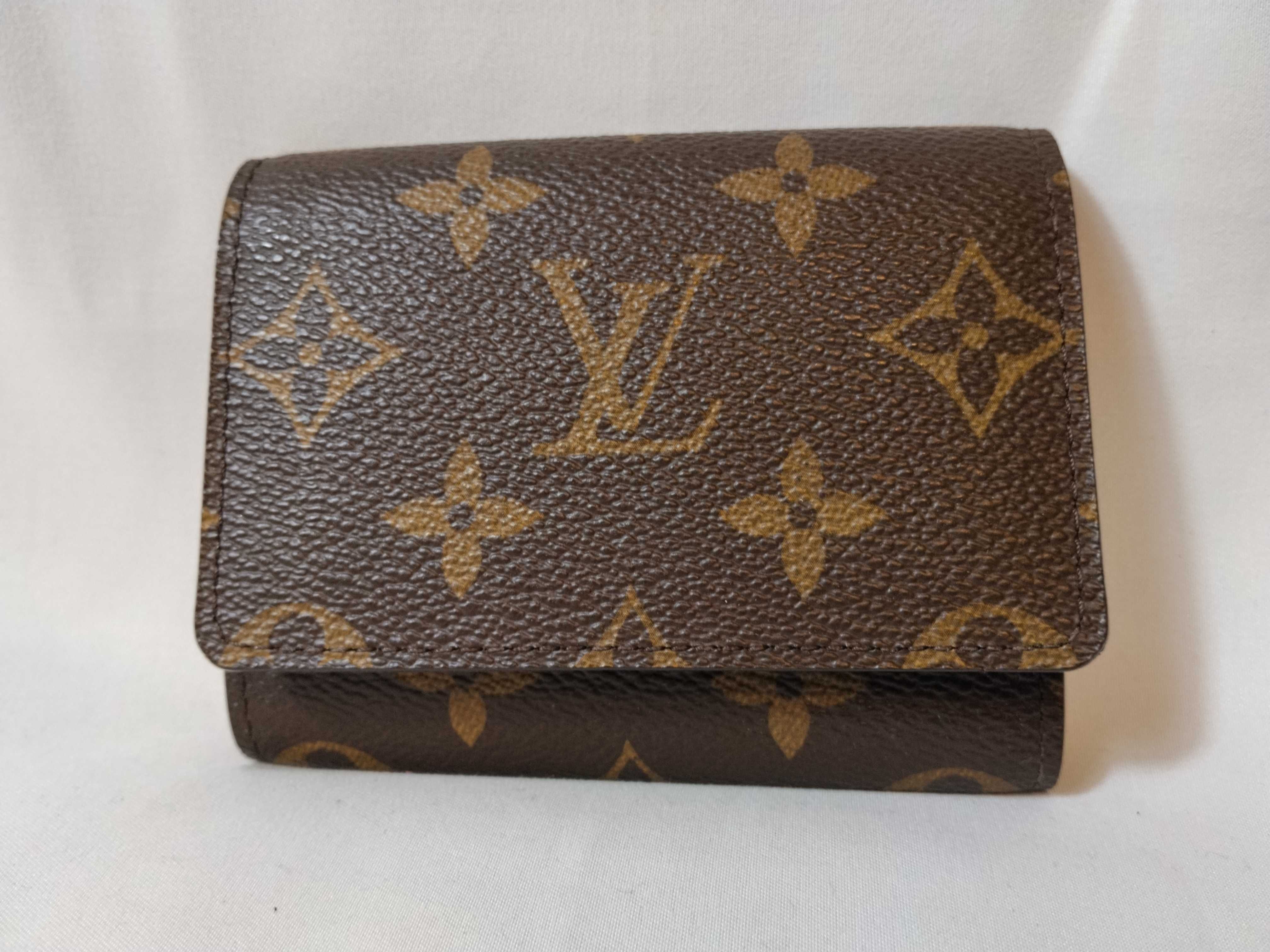 Monogram Enveloppe Carte de Visite Wallet