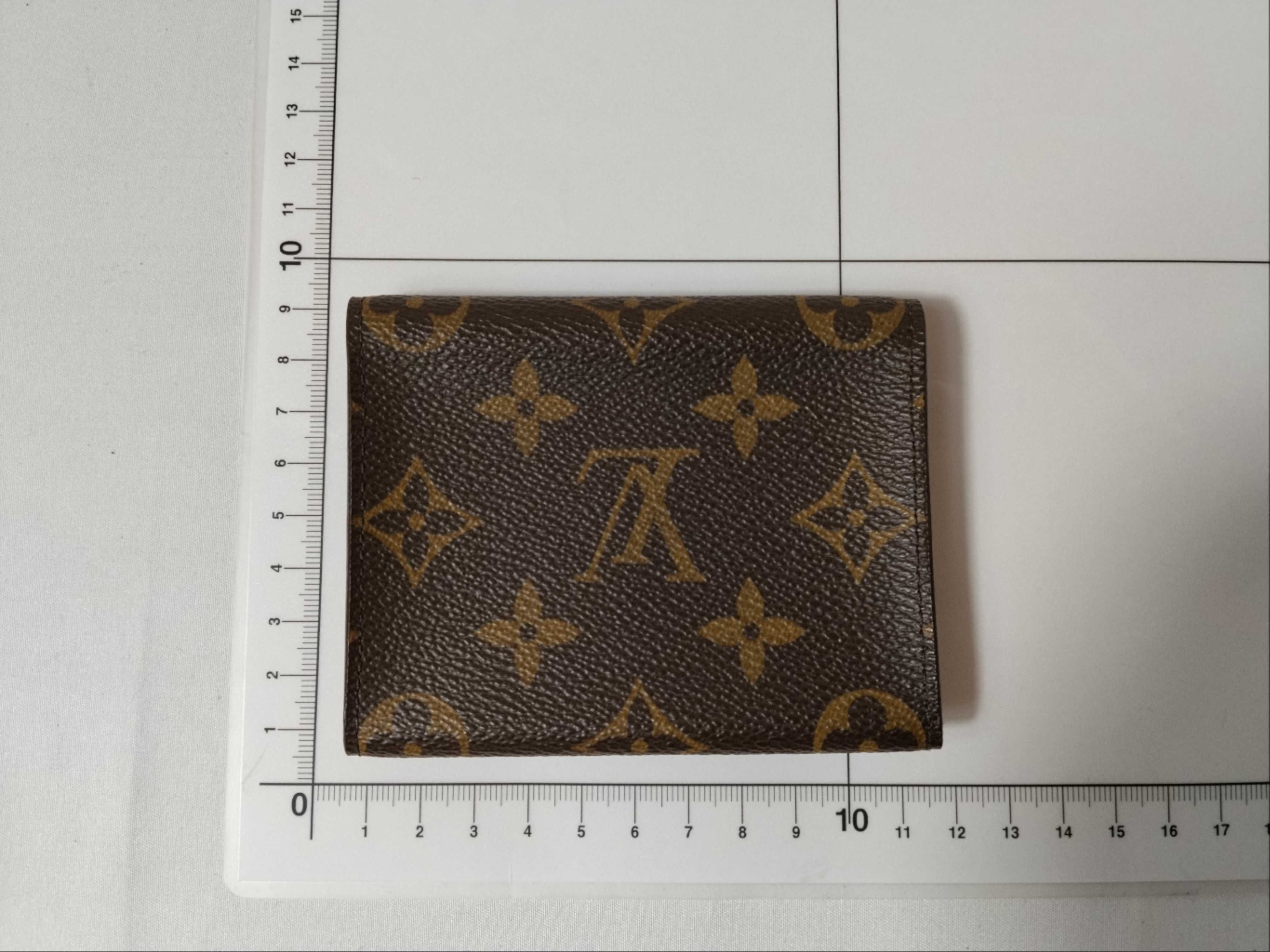 Monogram Enveloppe Carte de Visite Wallet — view 2