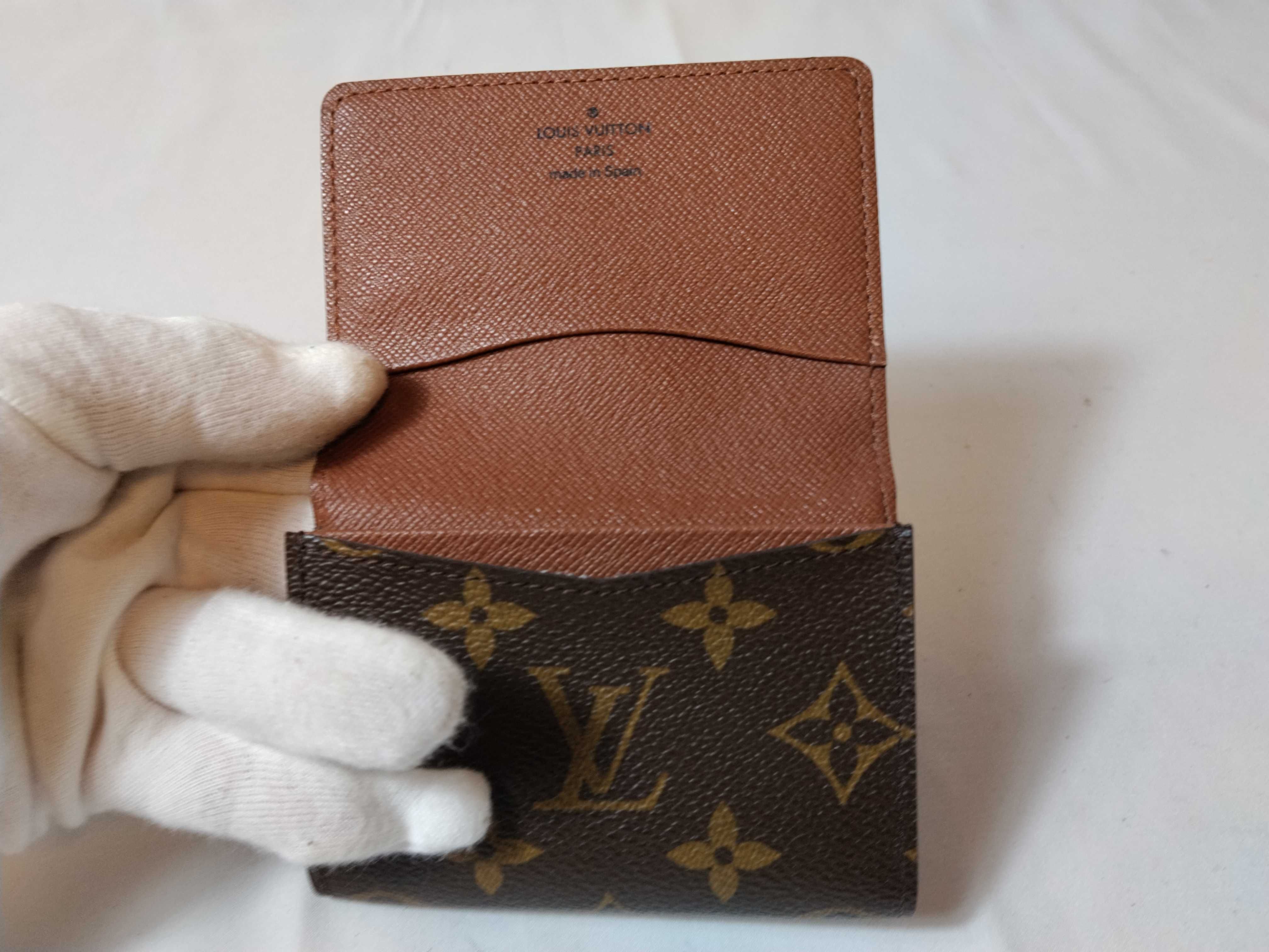 Monogram Enveloppe Carte de Visite Wallet — view 8
