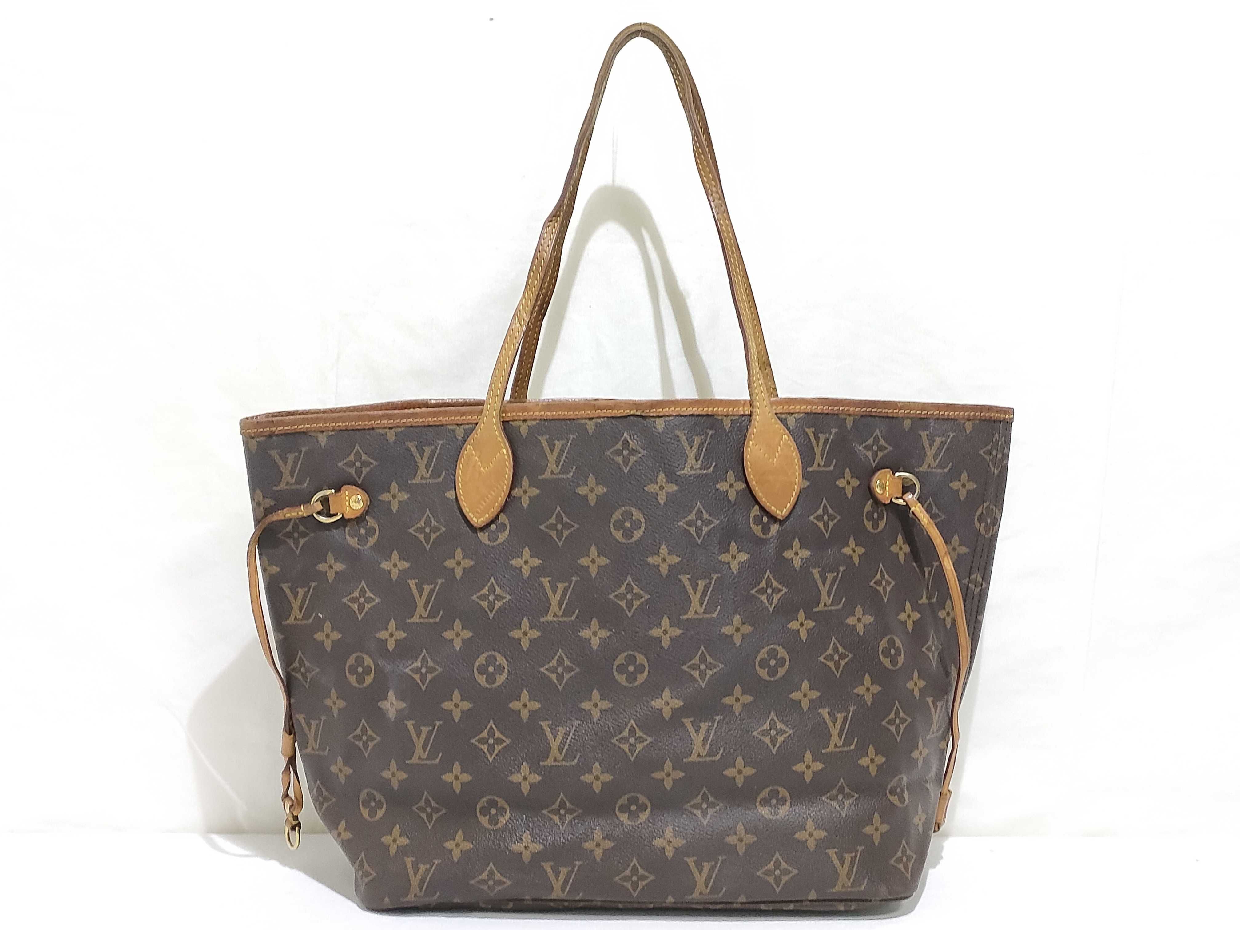 Monogram ID - Monogram Neverfull MM M40156 Brown Tote Bag