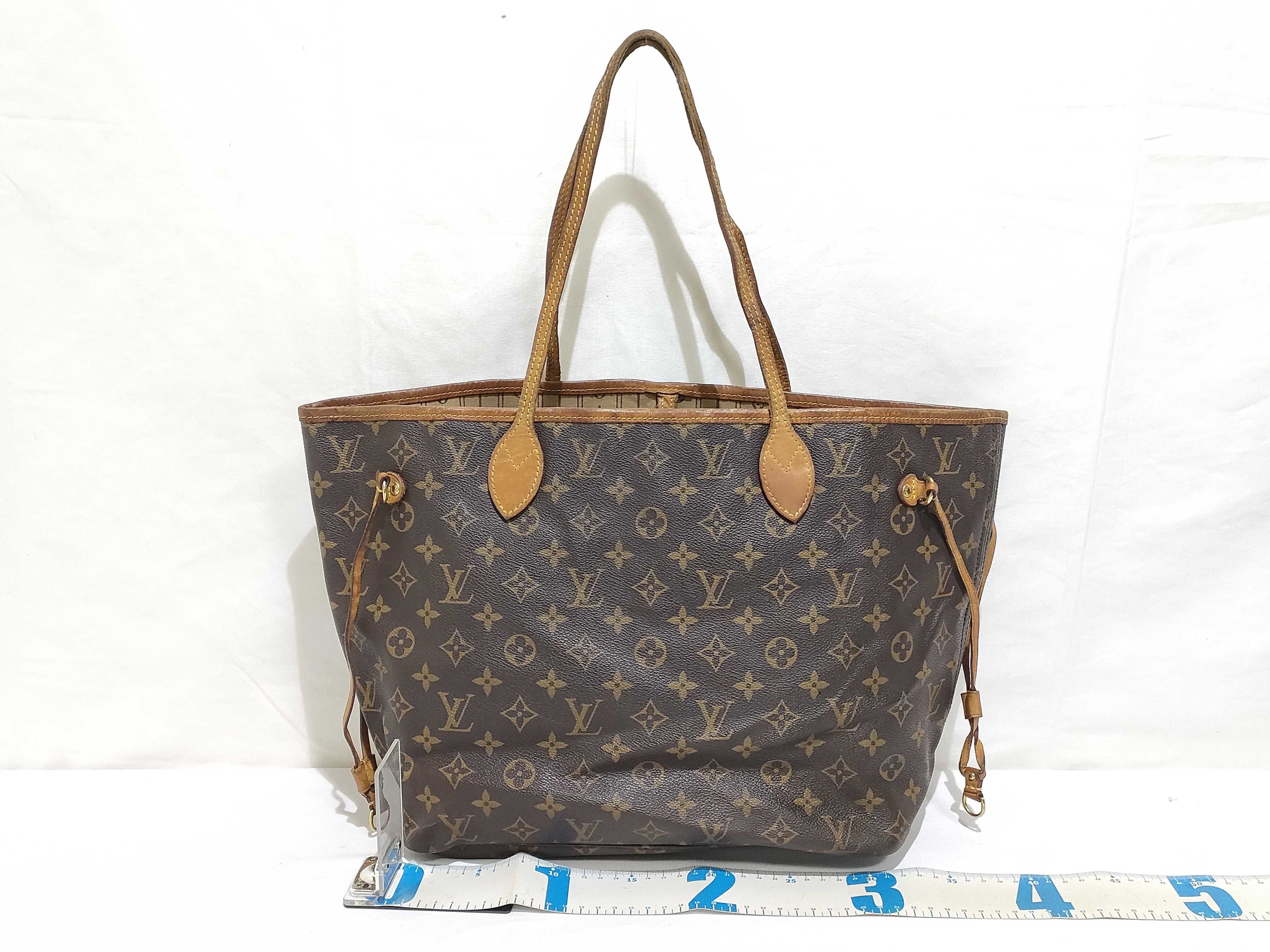 Monogram ID - Monogram Neverfull MM M40156 Brown Tote Bag — view 2