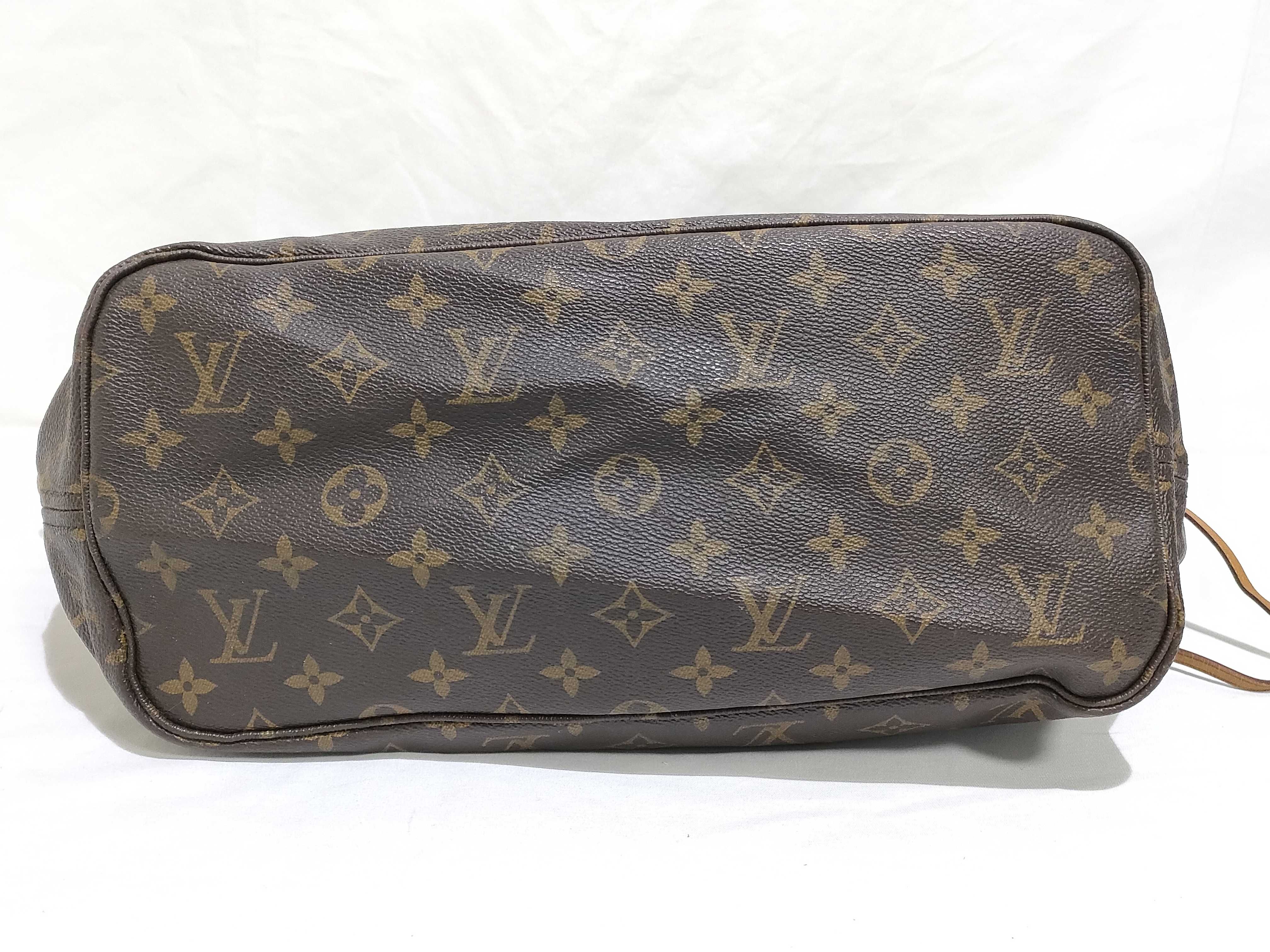 Monogram ID - Monogram Neverfull MM M40156 Brown Tote Bag — view 7