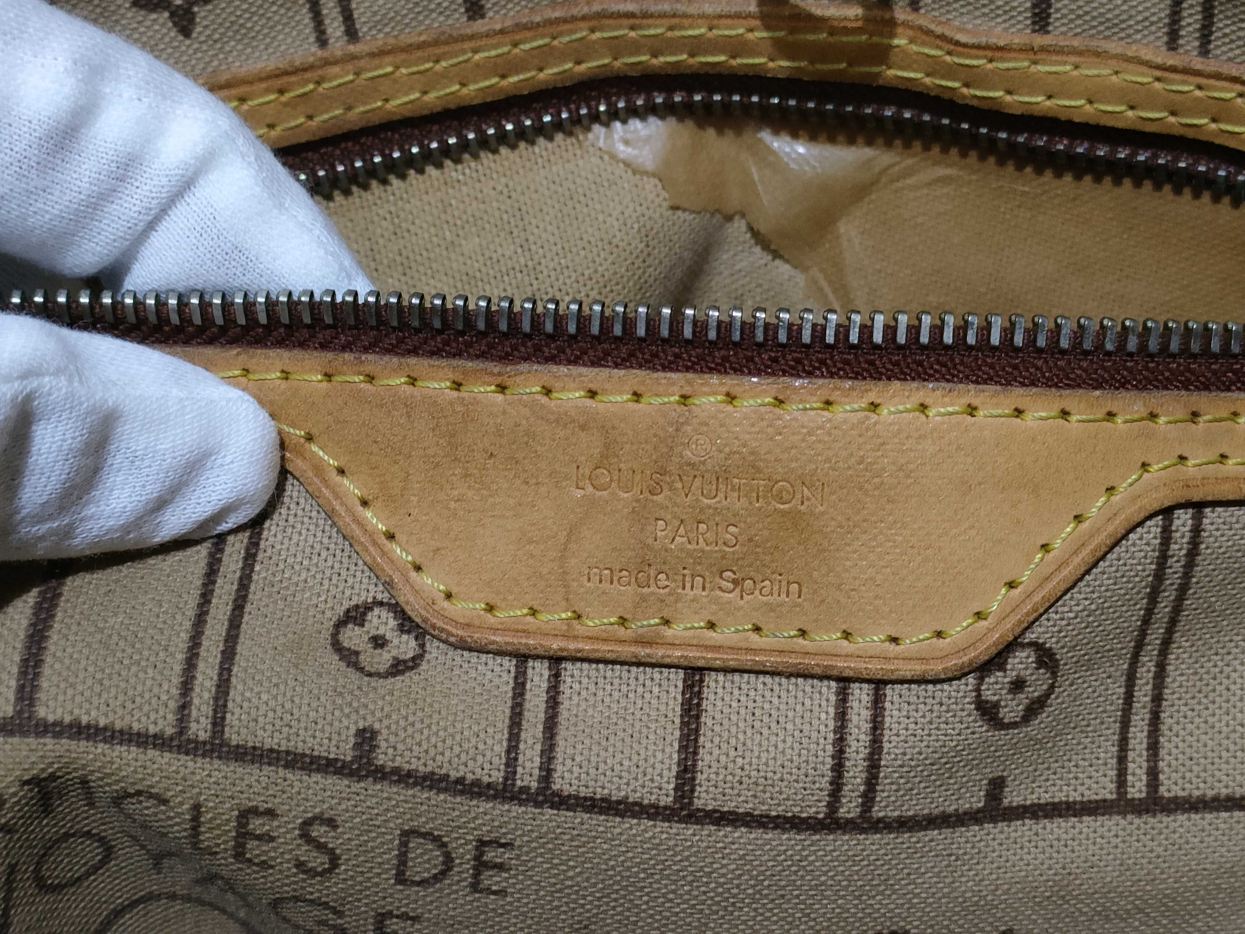 Monogram ID - Monogram Neverfull MM M40156 Brown Tote Bag — view 10
