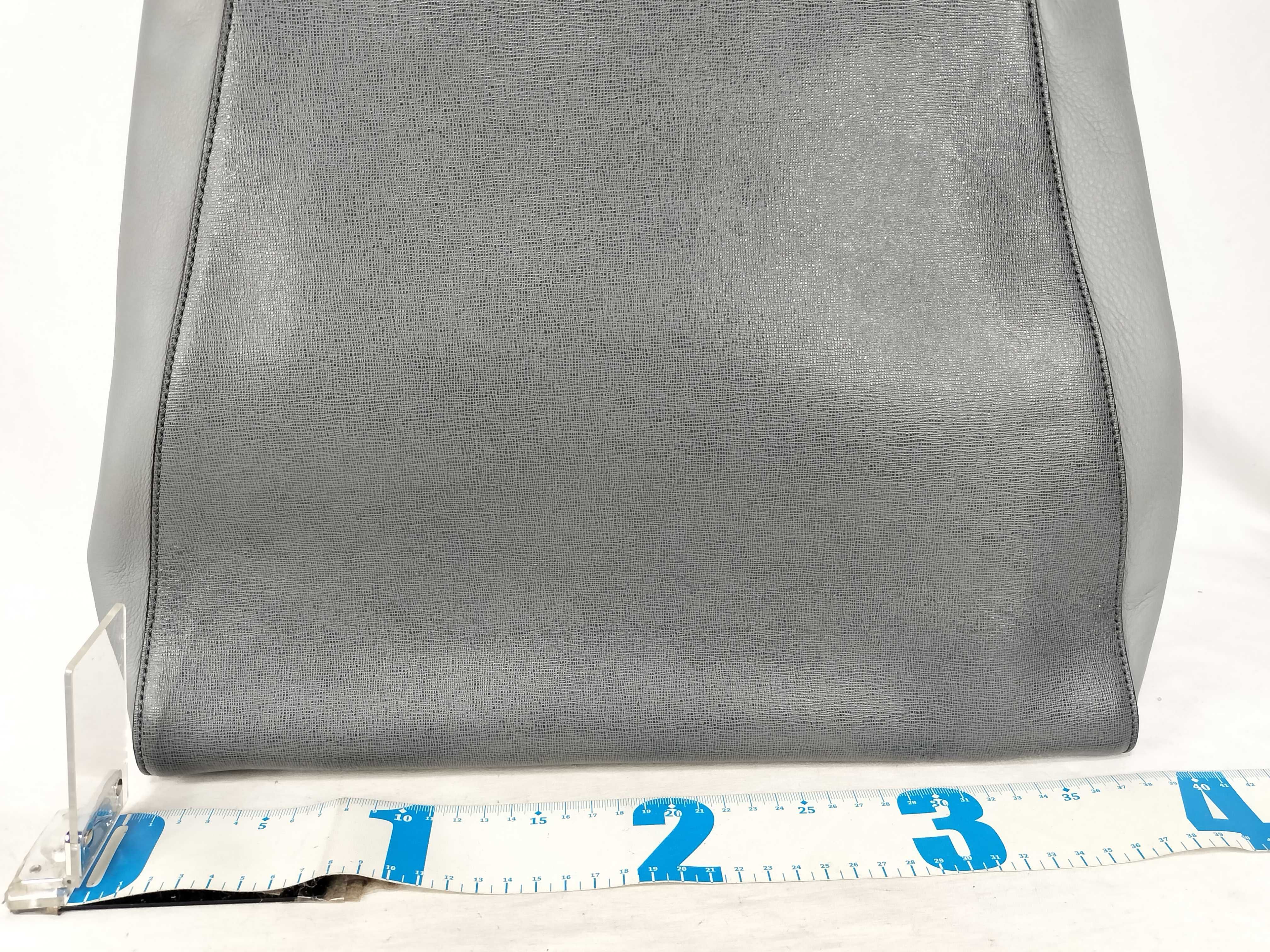 Grey Calfskin Toujours Tote Bag — view 2