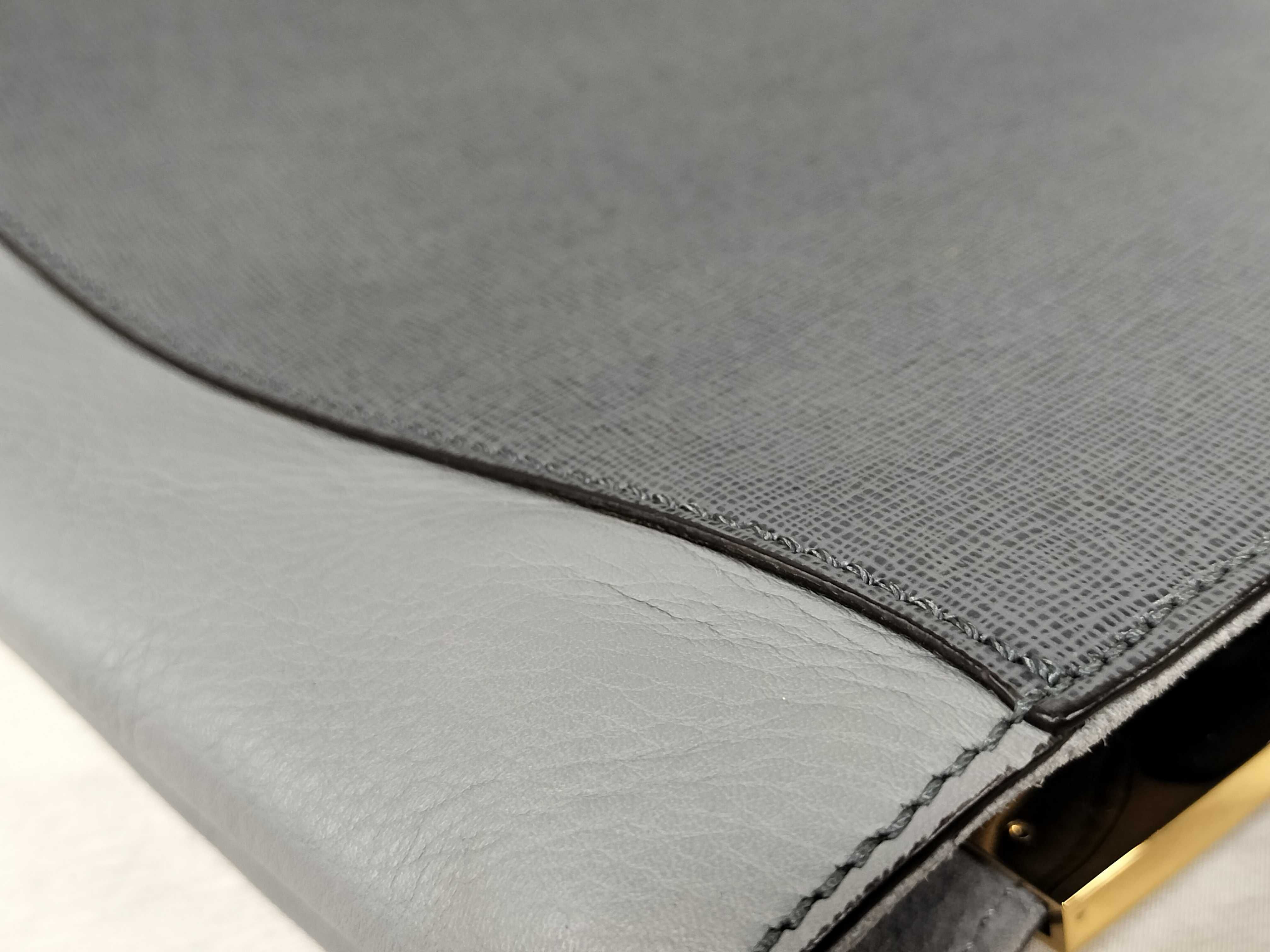 Grey Calfskin Toujours Tote Bag — view 13